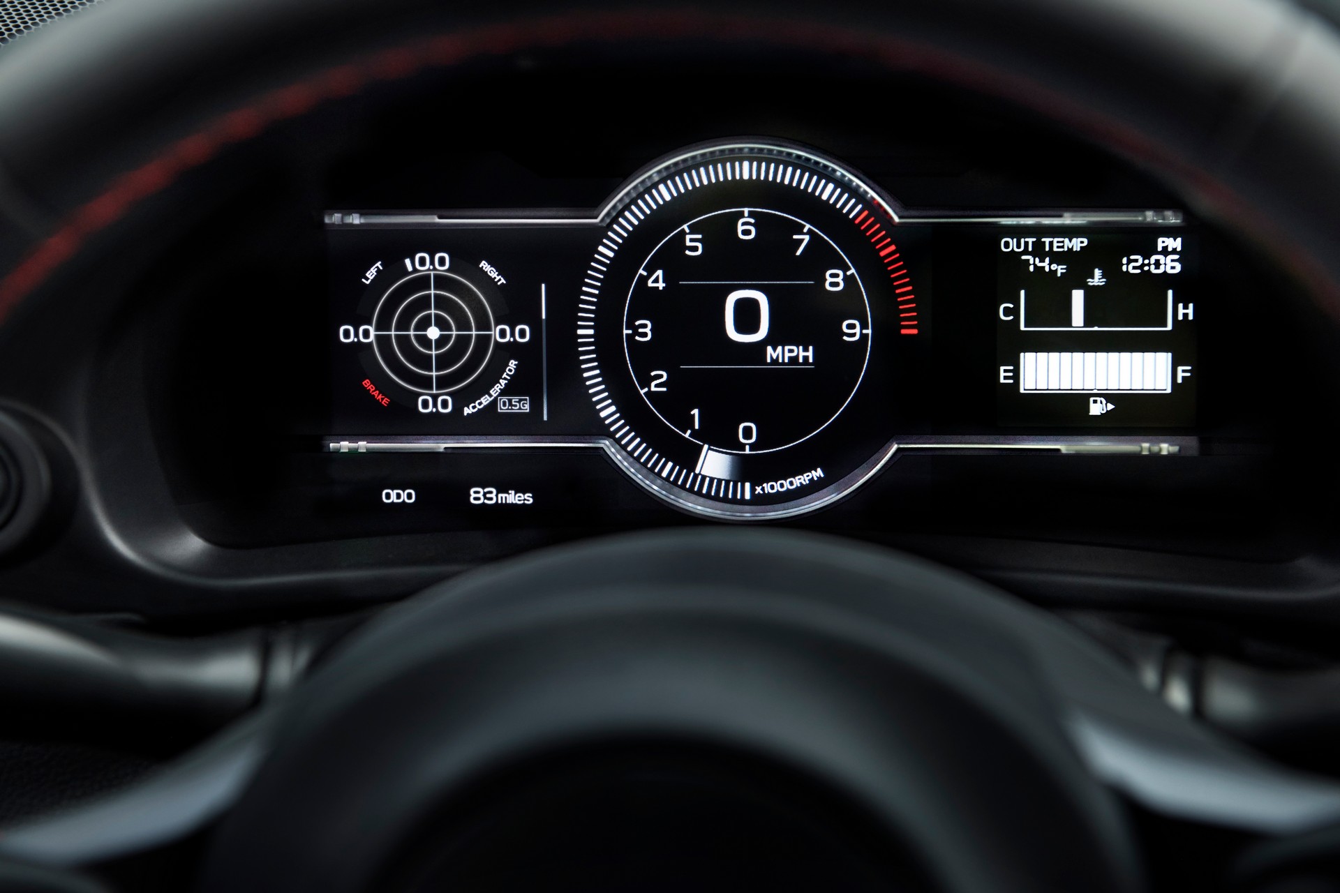 Download 2022 Subaru BRZ - Instrument Cluster HD Wallpaper 1920x1280 #123