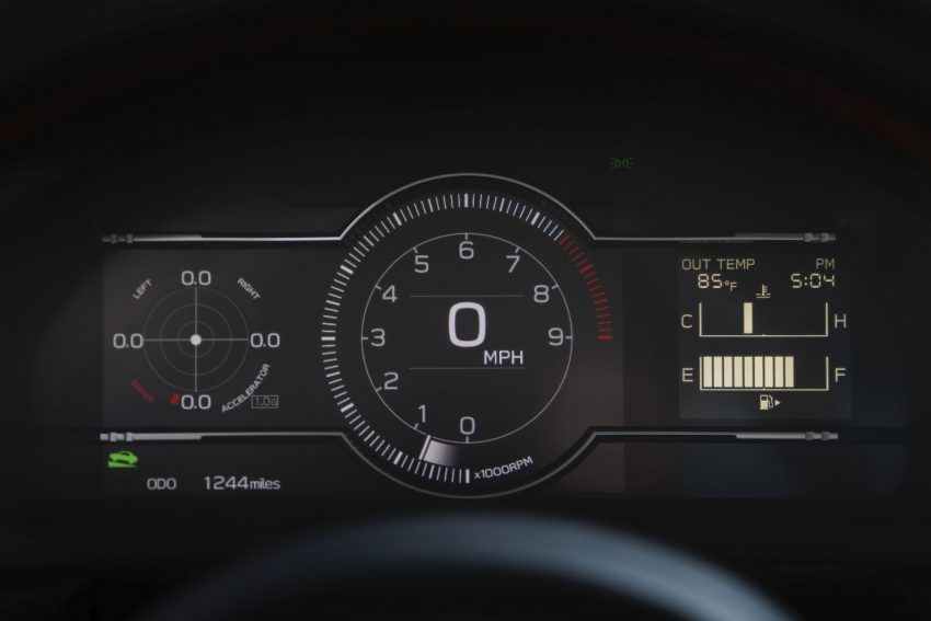 2022 Subaru BRZ - Instrument Cluster Wallpaper 850x567 #51