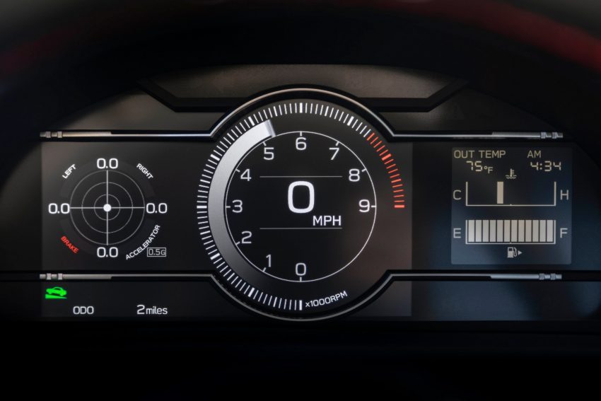 2022 Subaru BRZ - Instrument Cluster Wallpaper 850x567 #114