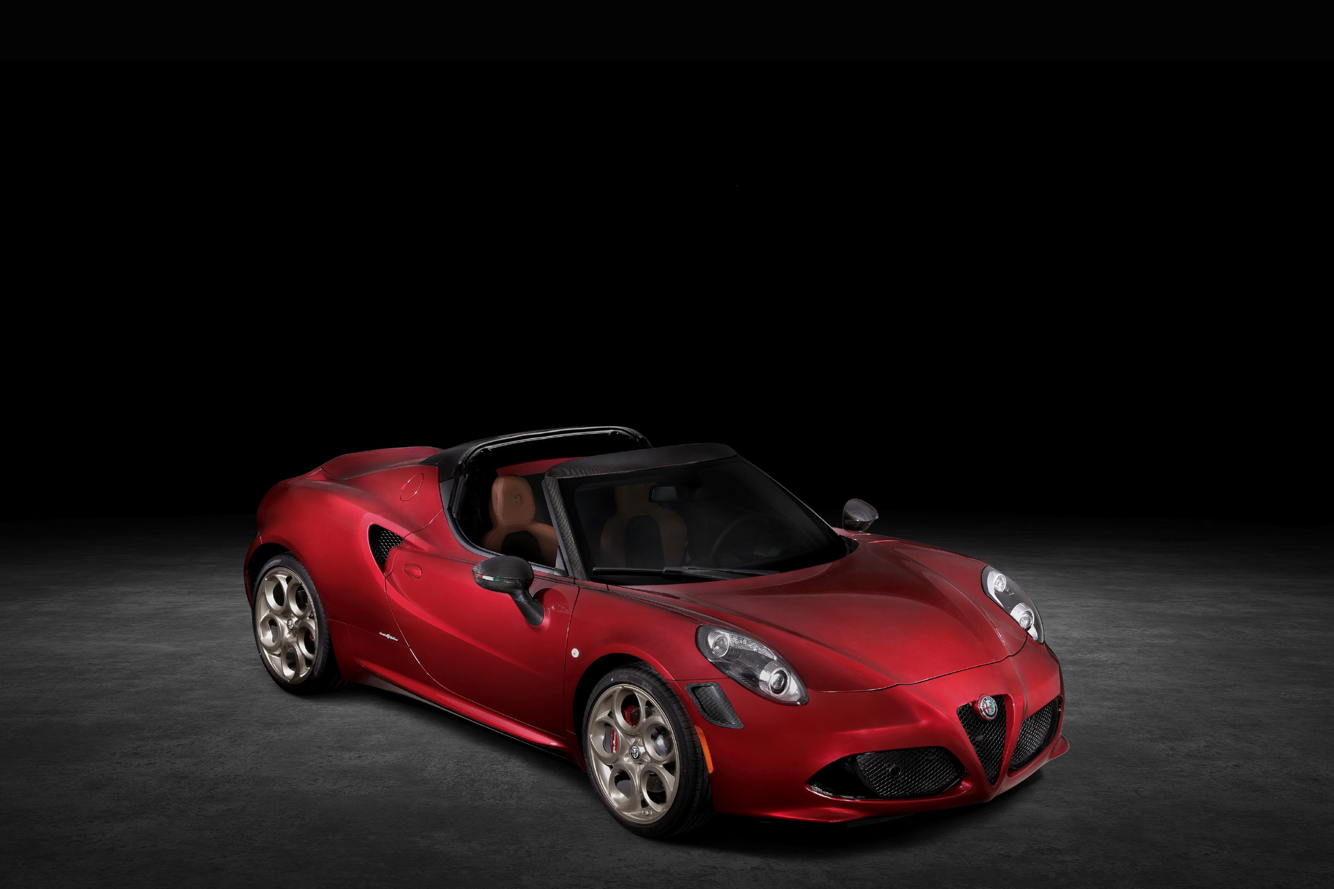 Download 2021 Alfa Romeo 4C Spider 33 Stradale Tributo - Front Three-Quarter HD Wallpaper 1920x1280 #2