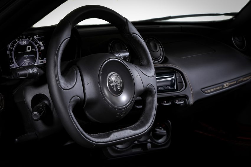 2021 Alfa Romeo 4C Spider 33 Stradale Tributo - Interior, Steering Wheel Wallpaper 850x567 #17