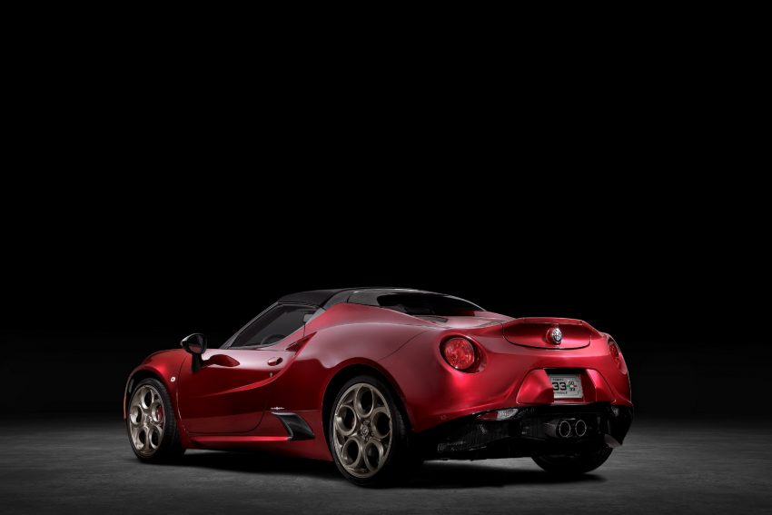 2021 Alfa Romeo 4C Spider 33 Stradale Tributo - Rear Three-Quarter Wallpaper 850x567 #6