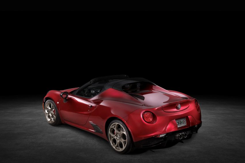 2021 Alfa Romeo 4C Spider 33 Stradale Tributo - Rear Three-Quarter Wallpaper 850x567 #7