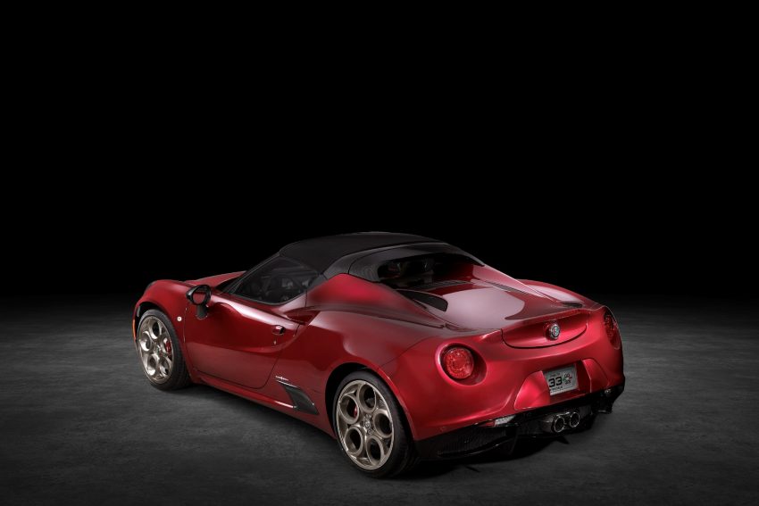 2021 Alfa Romeo 4C Spider 33 Stradale Tributo - Rear Three-Quarter Wallpaper 850x567 #8
