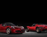 2021 Alfa Romeo 4C Spider 33 Stradale Tributo and 1967 Alfa Romeo 33 Stradale Wallpaper 190x150