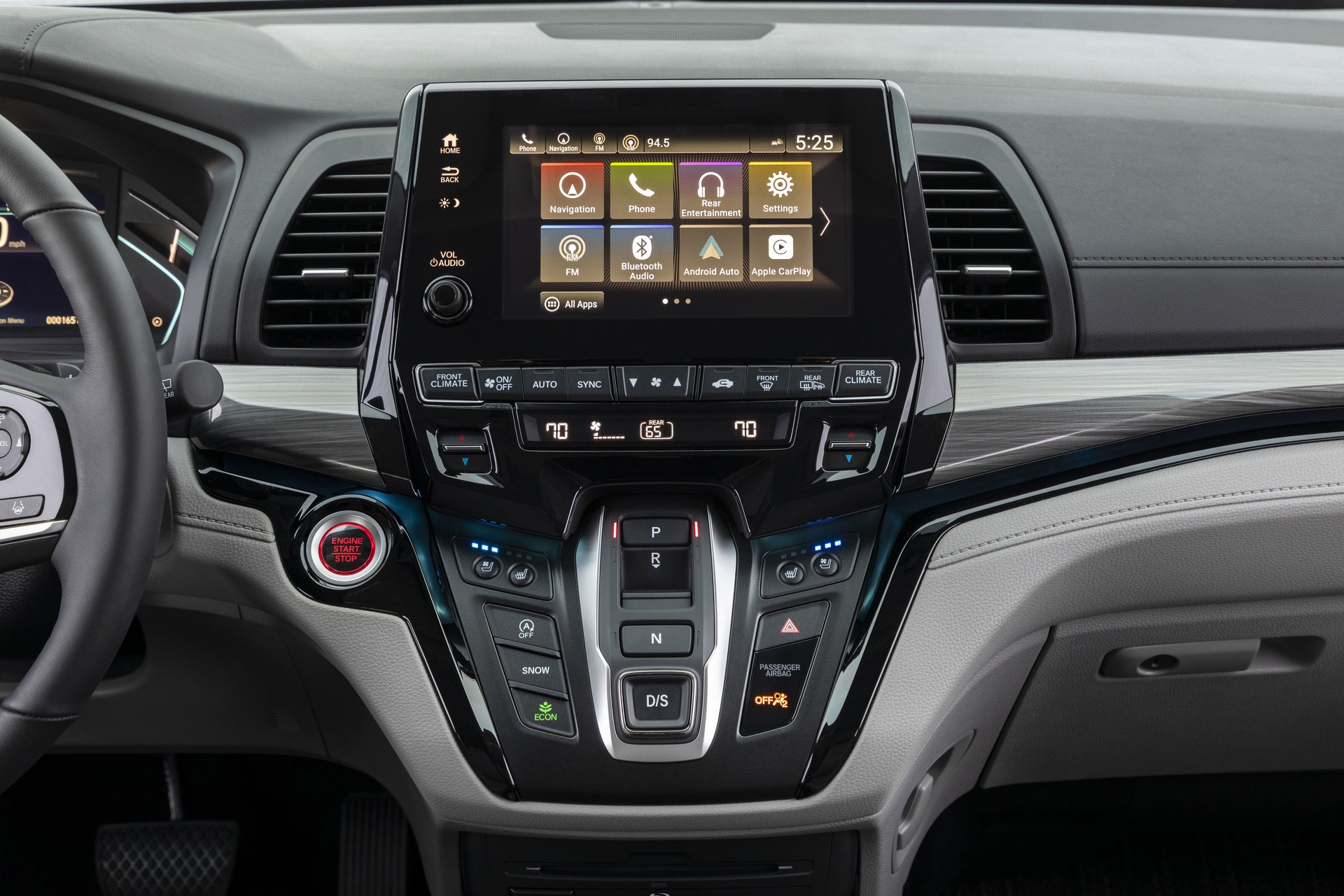 Download 2021 Honda Odyssey - Central Console HD Wallpaper 1920x1280 #54