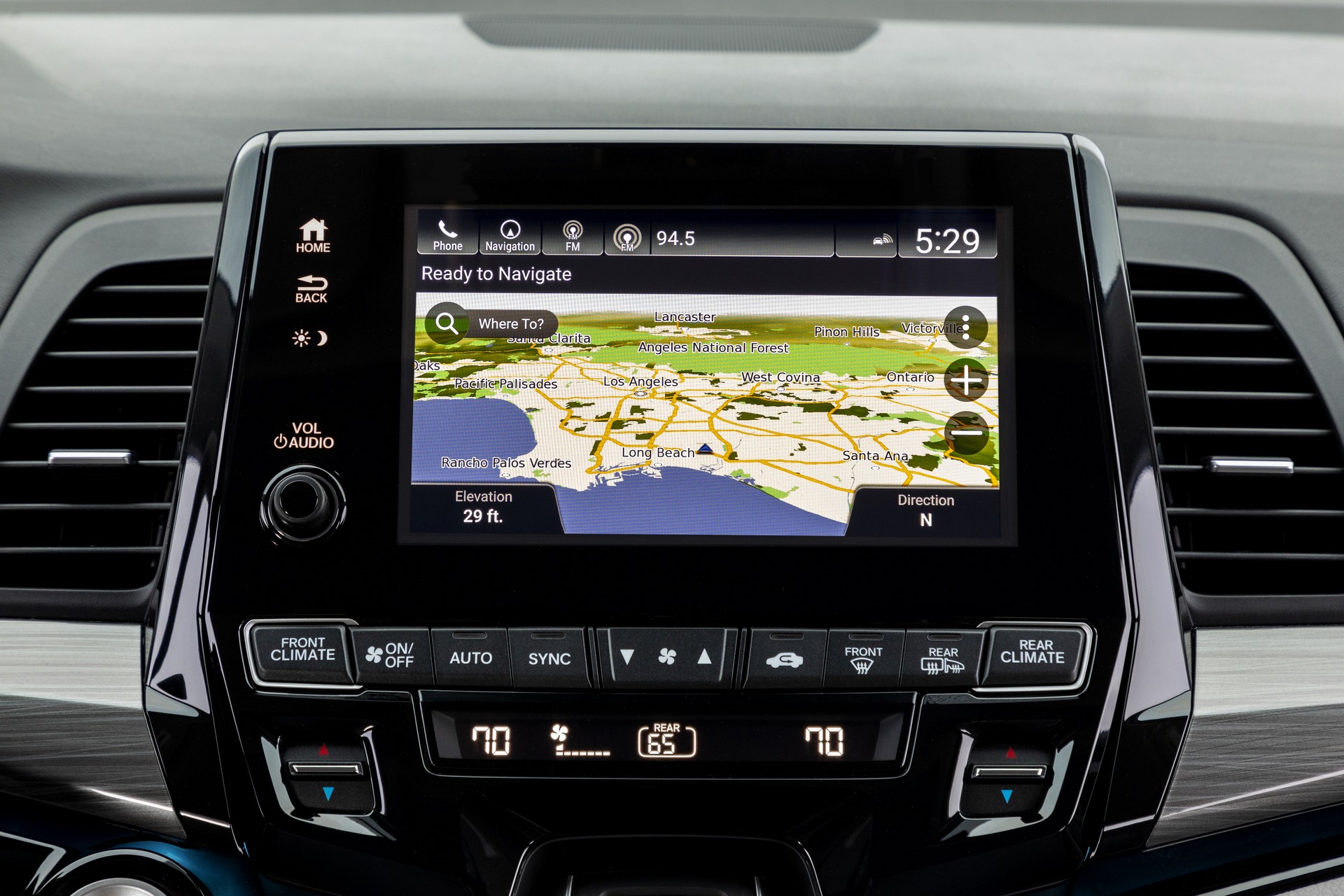 Download 2021 Honda Odyssey - Central Console HD Wallpaper 1920x1280 #64