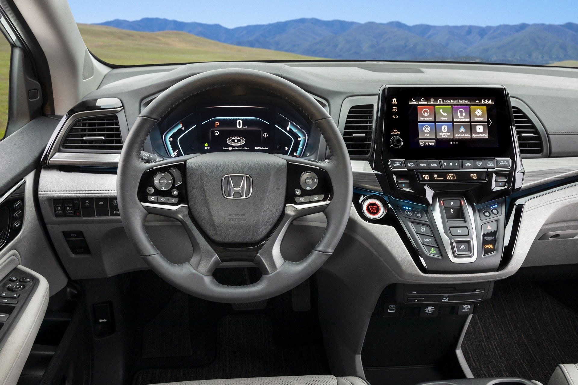 Download 2021 Honda Odyssey - Interior, Cockpit HD Wallpaper 1920x1280 #60