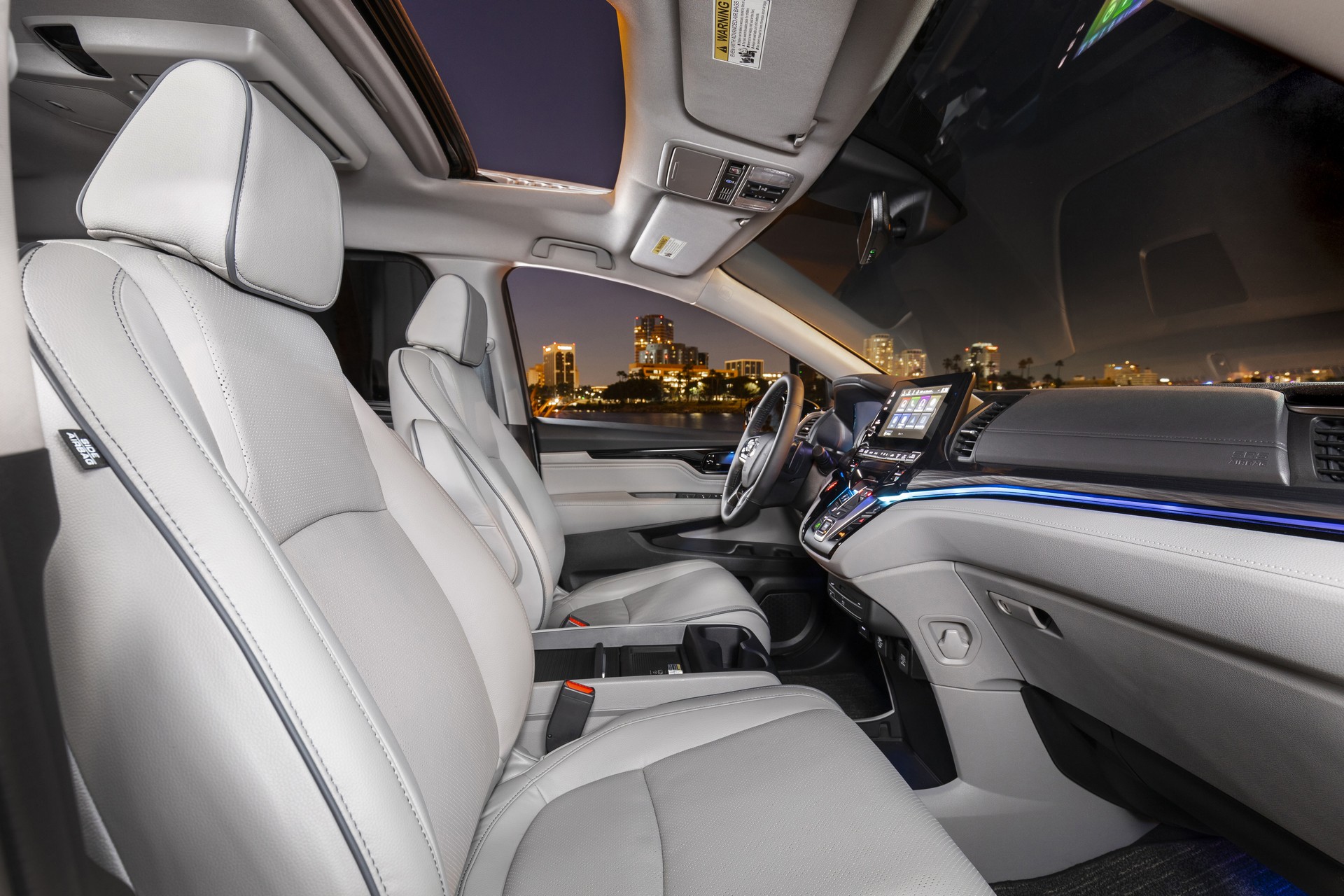 Download 2021 Honda Odyssey - Interior, Front Seats HD Wallpaper 1920x1280 #94