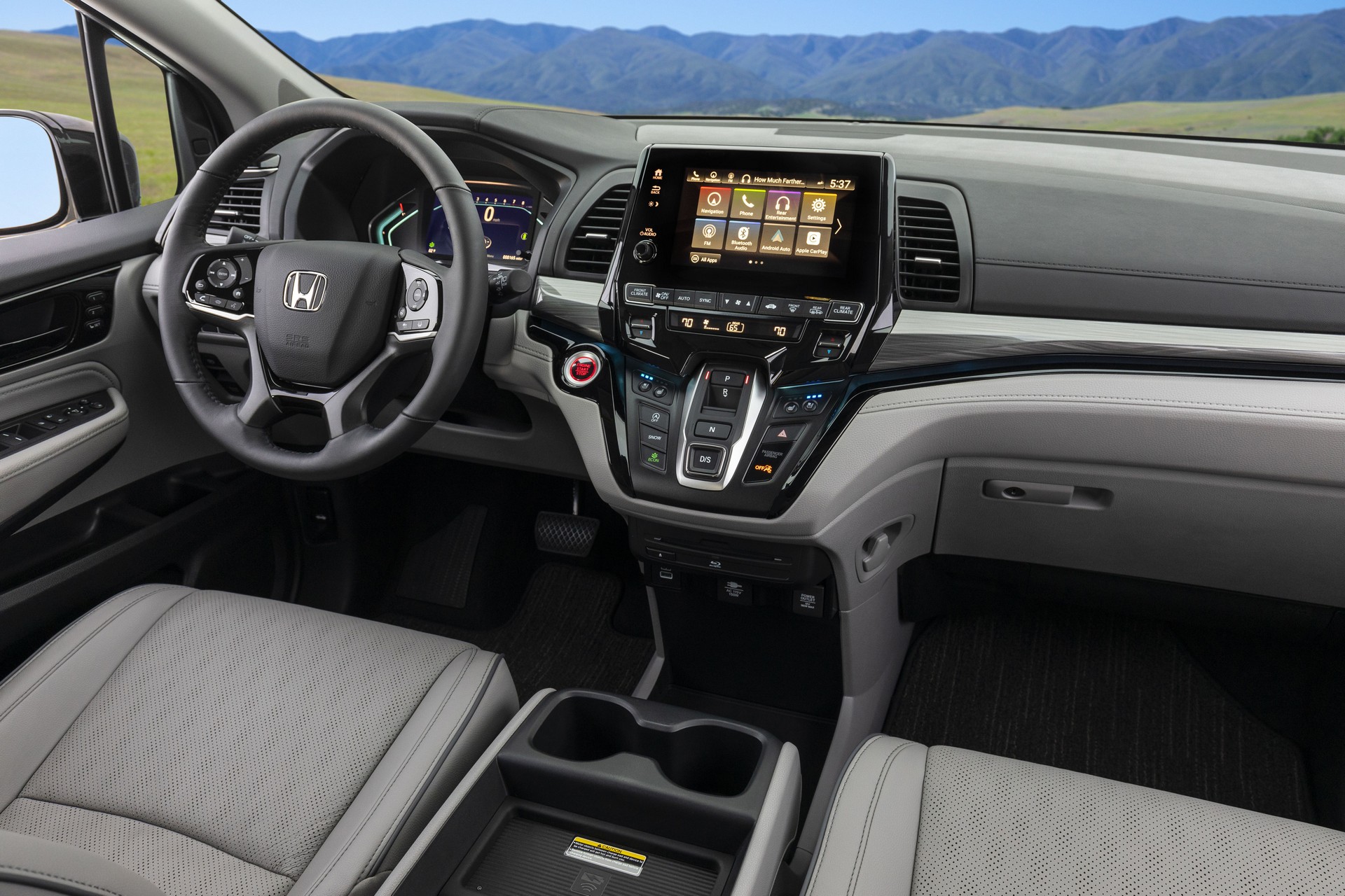 Download 2021 Honda Odyssey - Interior HD Wallpaper 1920x1280 #58