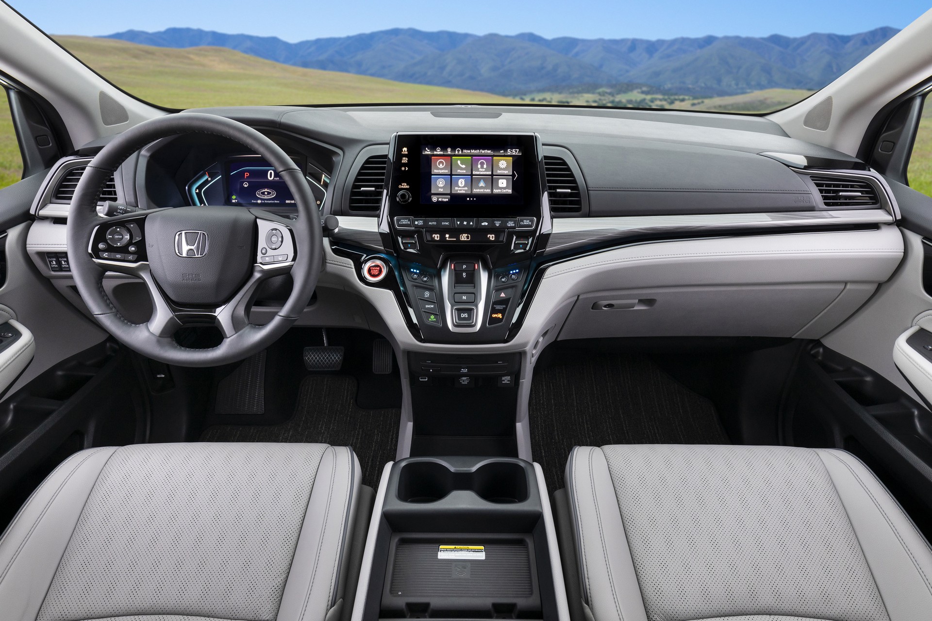 Download 2021 Honda Odyssey - Interior HD Wallpaper 1920x1280 #59