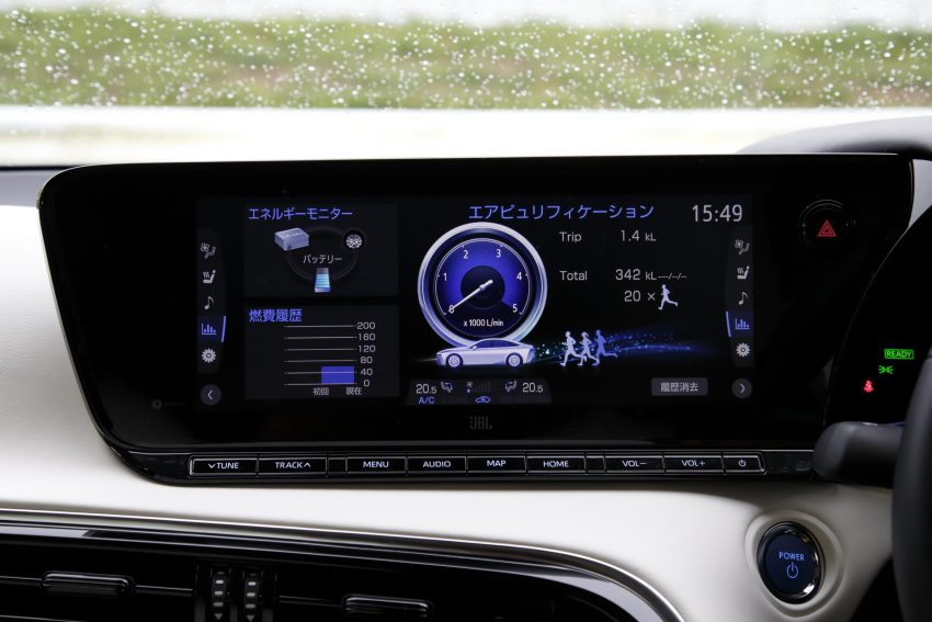 2021 Toyota Mirai - Central Console Wallpaper 850x567 #121