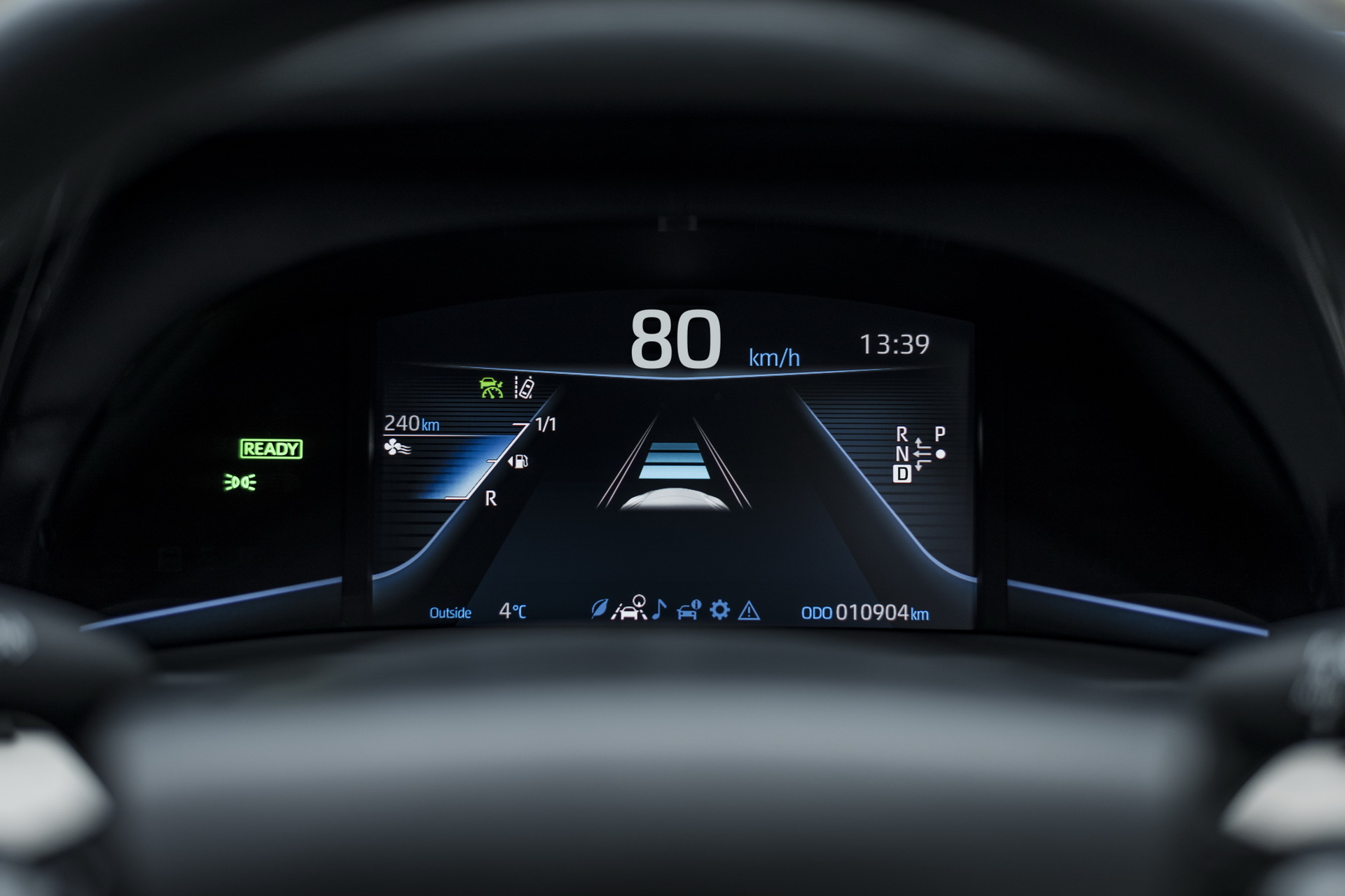 Download 2021 Toyota Mirai - Digital Instrument Cluster HD Wallpaper 1920x1280 #105