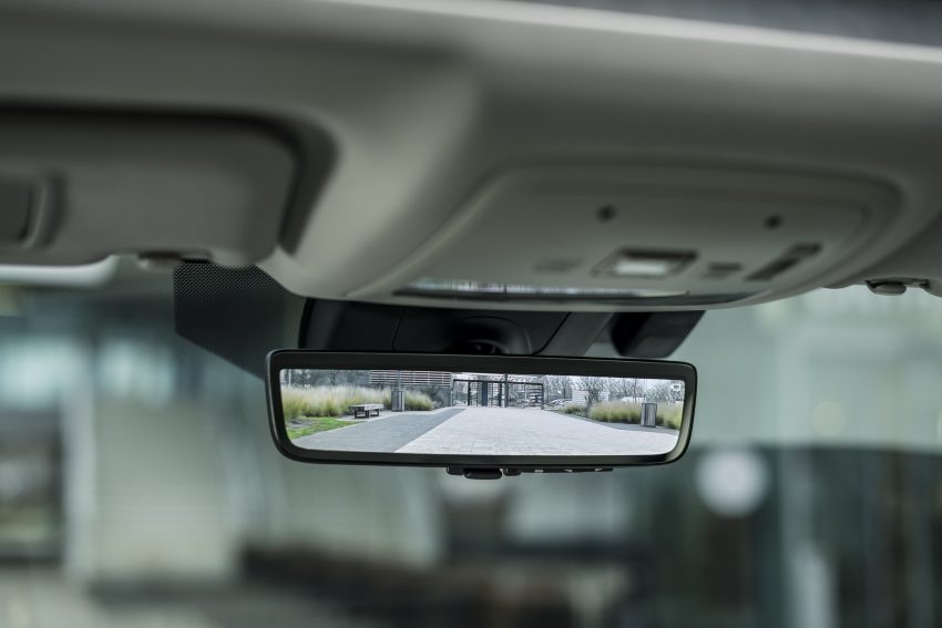 2021 Toyota Mirai - Digital Rear View Mirror Wallpaper 850x567 #100