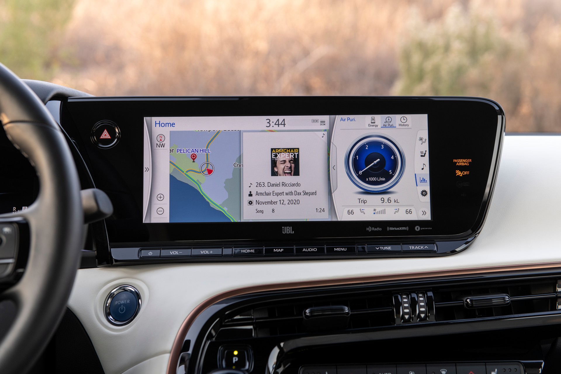 Download 2021 Toyota Mirai FCEV - Central Console HD Wallpaper 1920x1280 #151