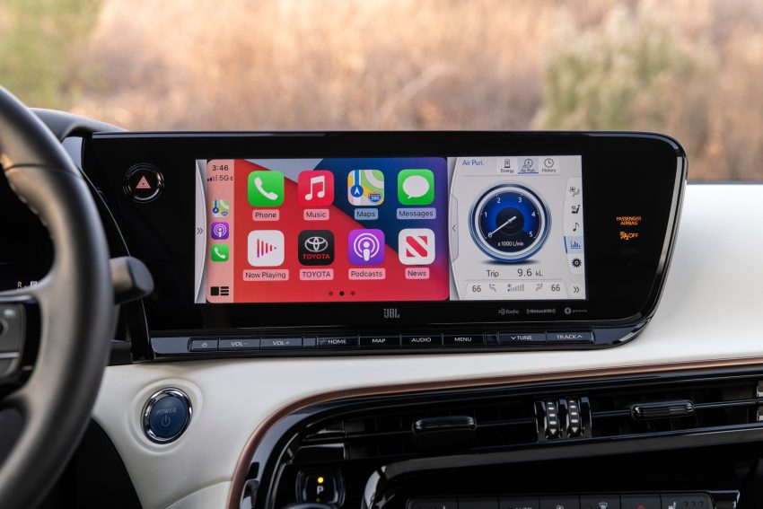 2021 Toyota Mirai FCEV - Central Console Wallpaper 850x567 #152