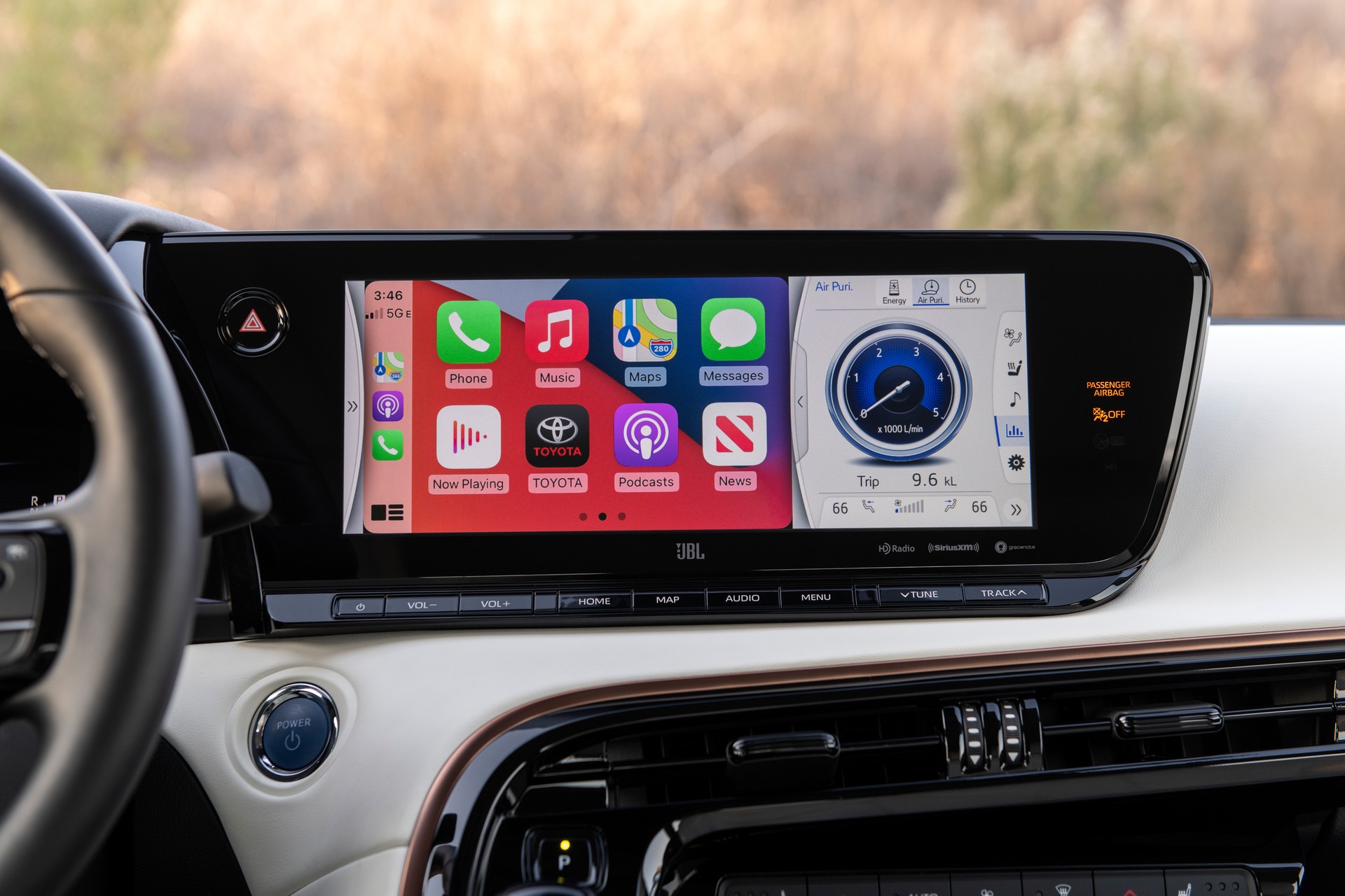 Download 2021 Toyota Mirai FCEV - Central Console HD Wallpaper 1920x1280 #152