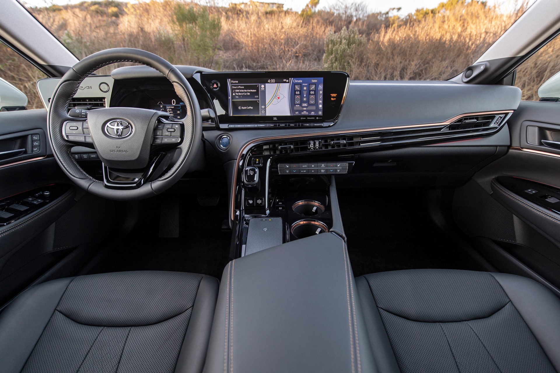 Download 2021 Toyota Mirai FCEV - Interior, Cockpit HD Wallpaper 1920x1280 #165