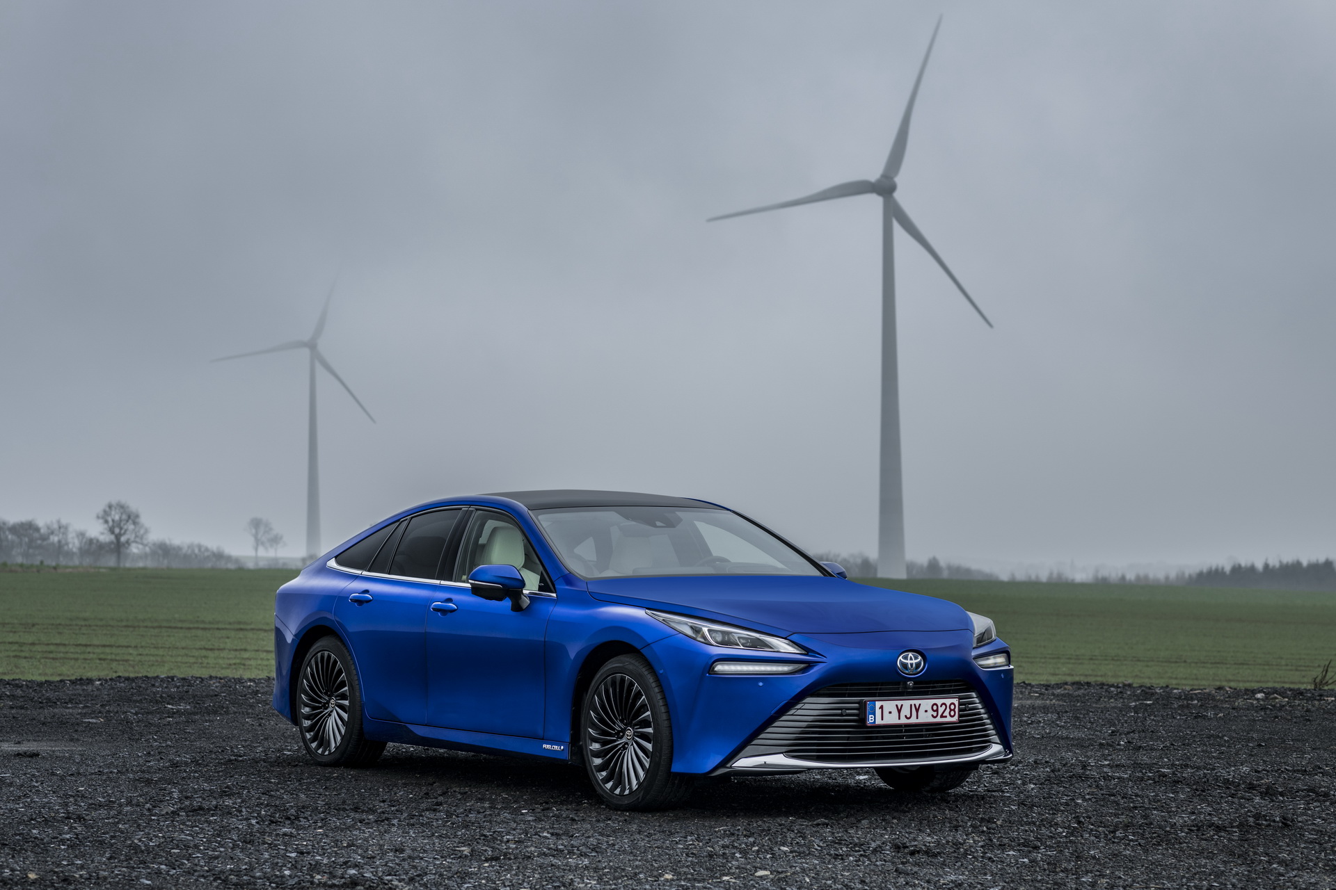 Download 2021 Toyota Mirai - Front Three-Quarter HD Wallpaper 1920x1280 #37