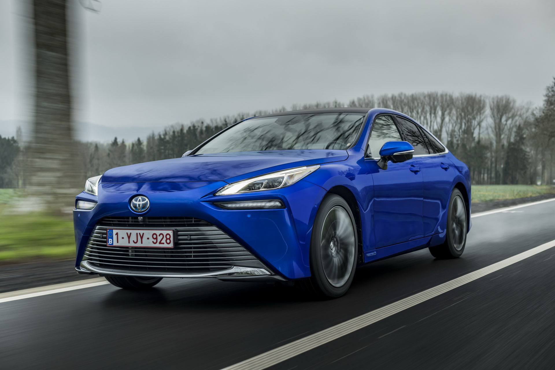 Download 2021 Toyota Mirai - Front Three-Quarter HD Wallpaper 1920x1280 #9
