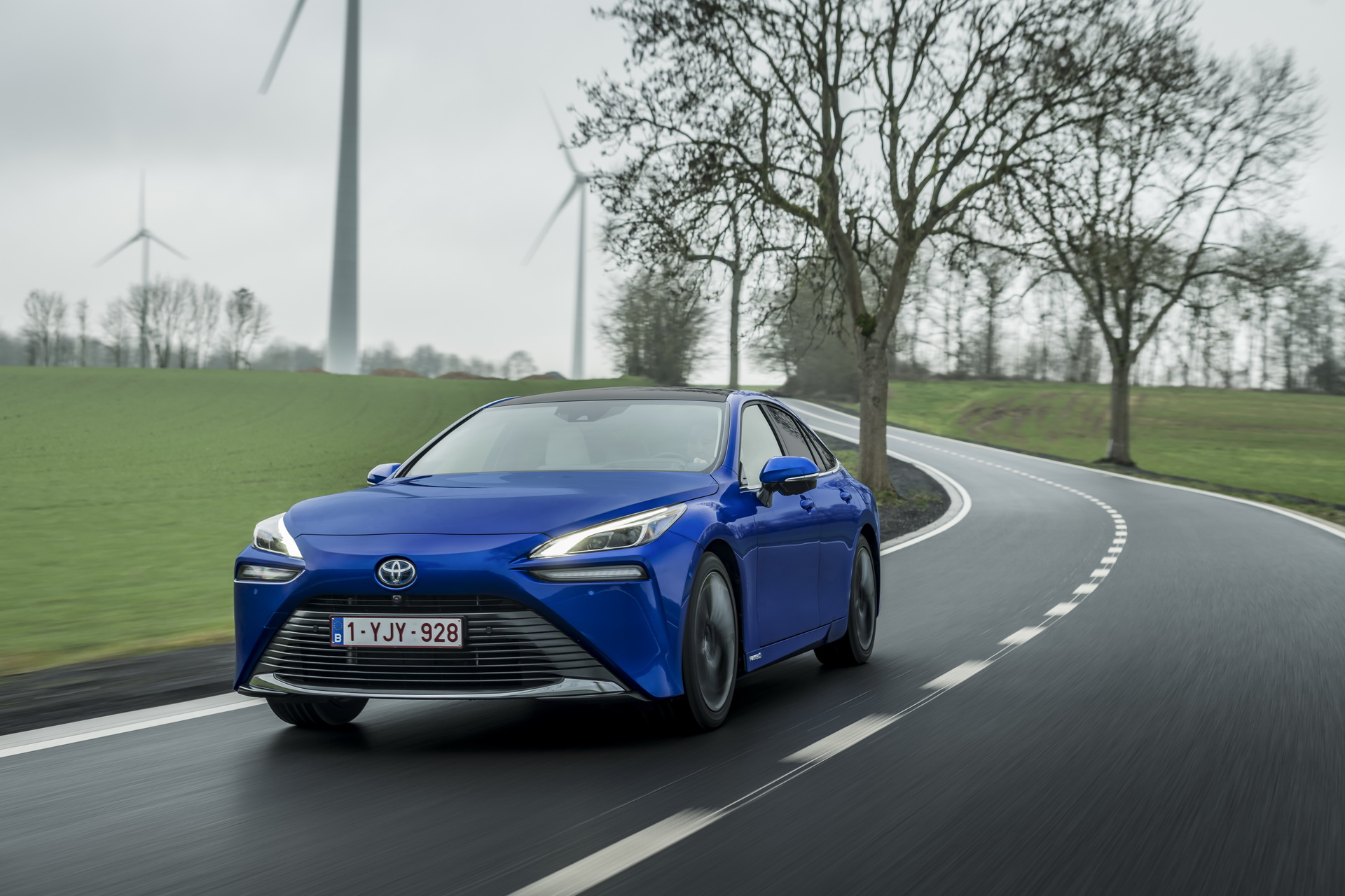 Download 2021 Toyota Mirai - Front Three-Quarter HD Wallpaper 1920x1280 #10
