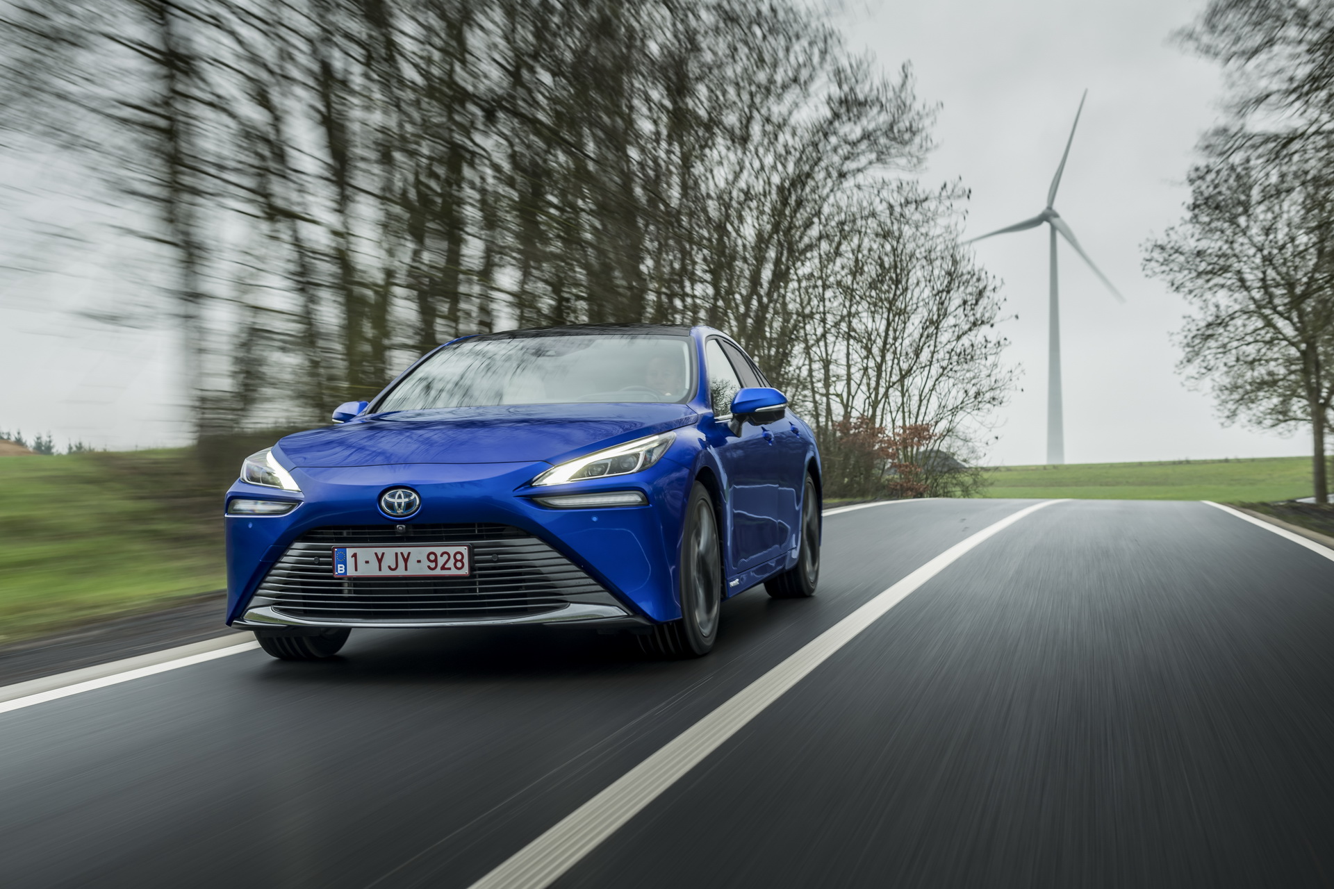 Download 2021 Toyota Mirai - Front Three-Quarter HD Wallpaper 1920x1280 #11