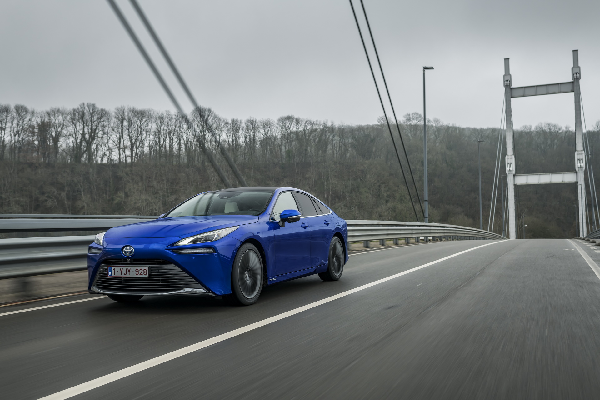 Download 2021 Toyota Mirai - Front Three-Quarter HD Wallpaper 1920x1280 #21