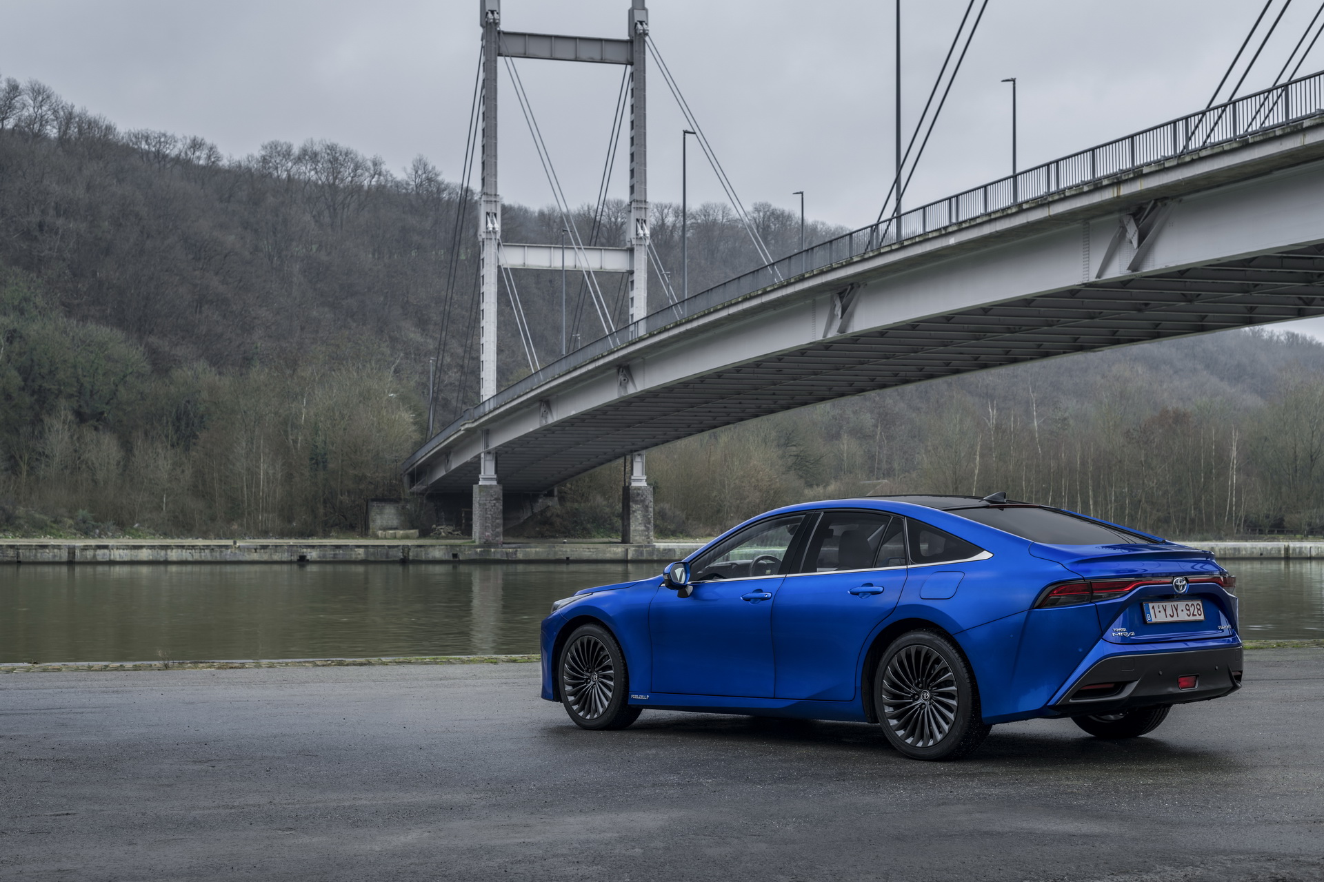 Download 2021 Toyota Mirai - Rear Three-Quarter HD Wallpaper 1920x1280 #40