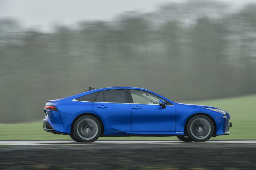 2021 Toyota Mirai - Side Wallpaper 850x567 #26