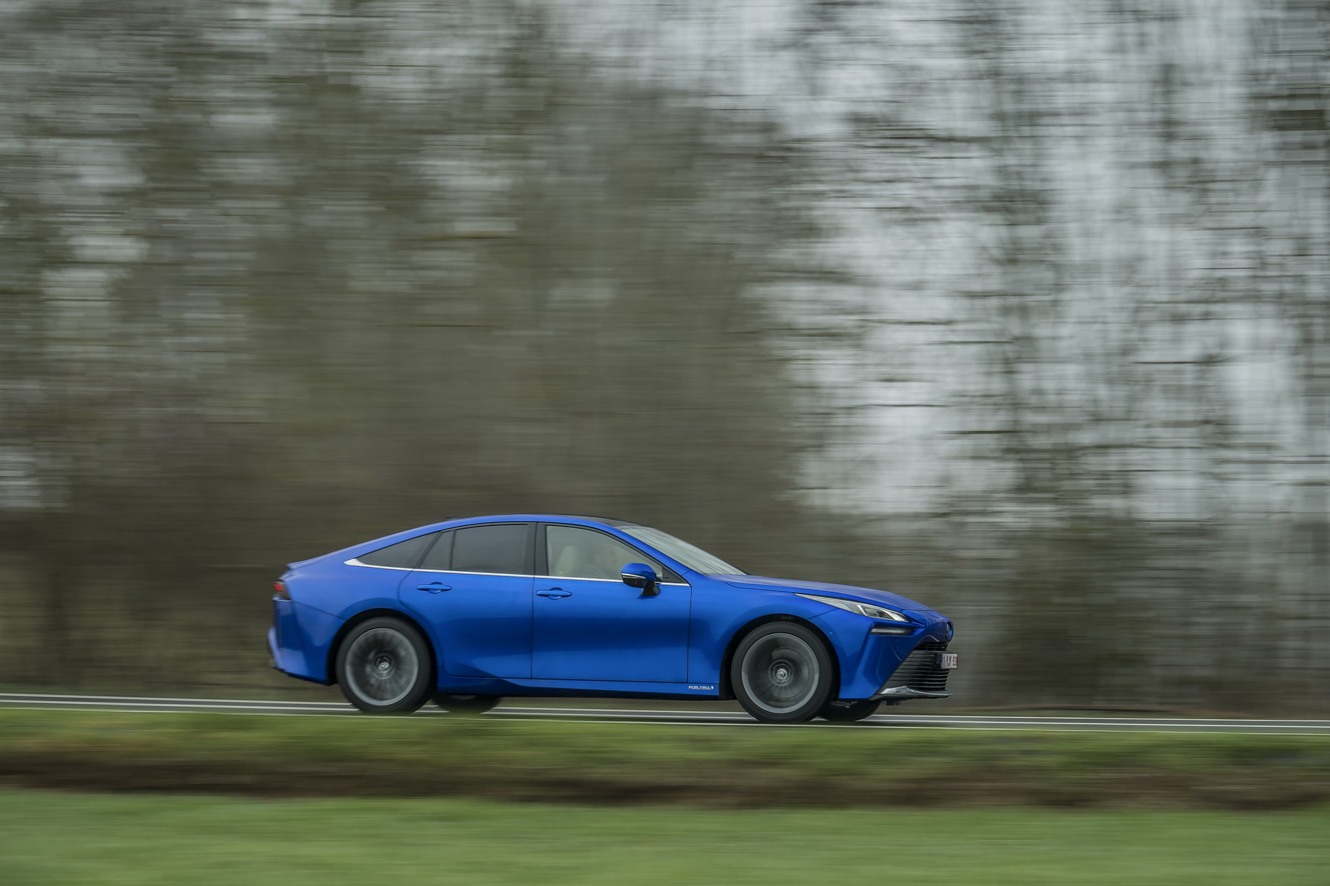 Download 2021 Toyota Mirai - Side HD Wallpaper 1920x1280 #36