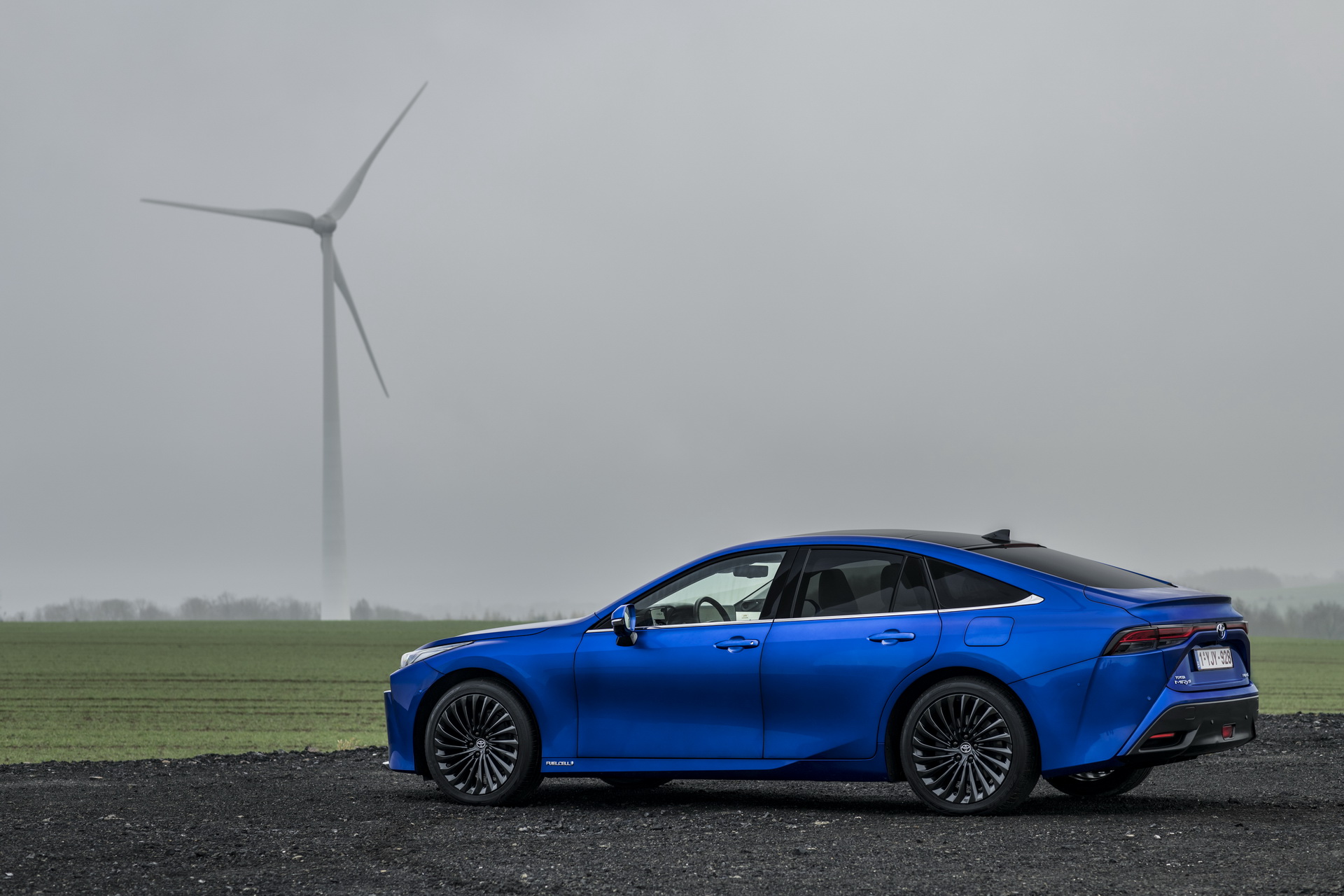 Download 2021 Toyota Mirai - Side HD Wallpaper 1920x1280 #42