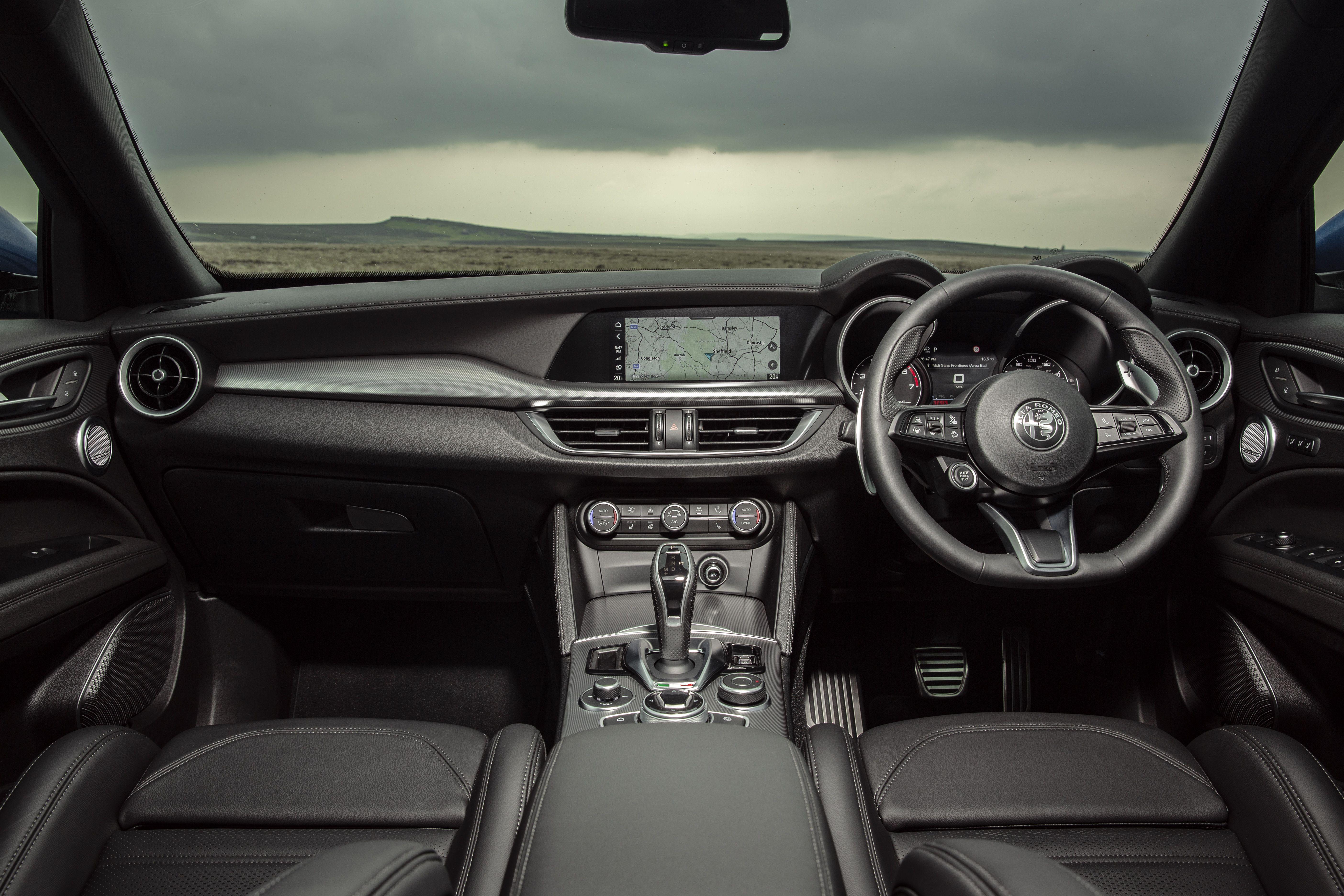 Download 2020 Alfa Romeo Stelvio Veloce - Interior, Cockpit HD Wallpaper 5616x3744 #35