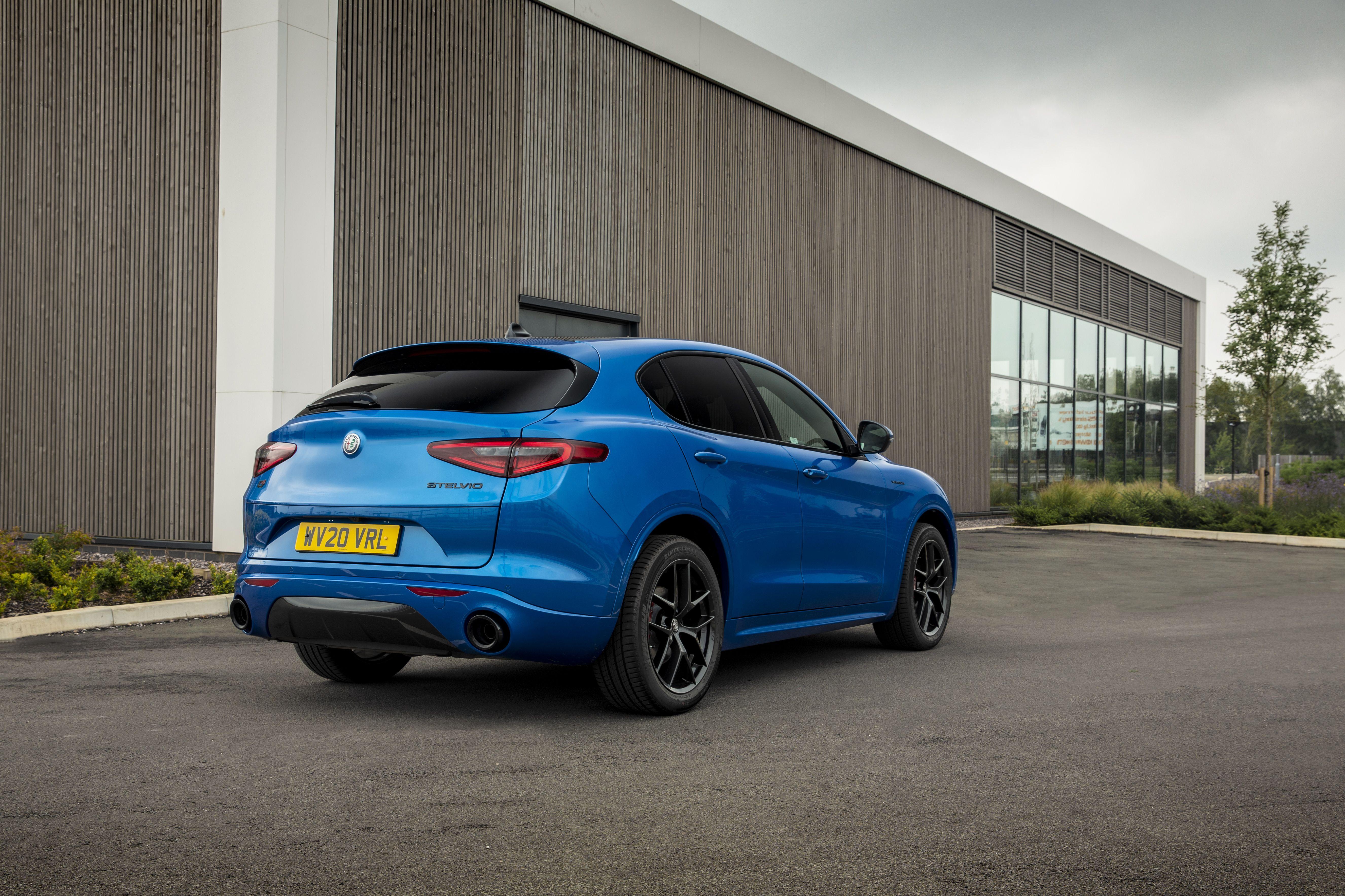 Download 2020 Alfa Romeo Stelvio Veloce - Rear Three-Quarter HD Wallpaper 5304x3536 #22