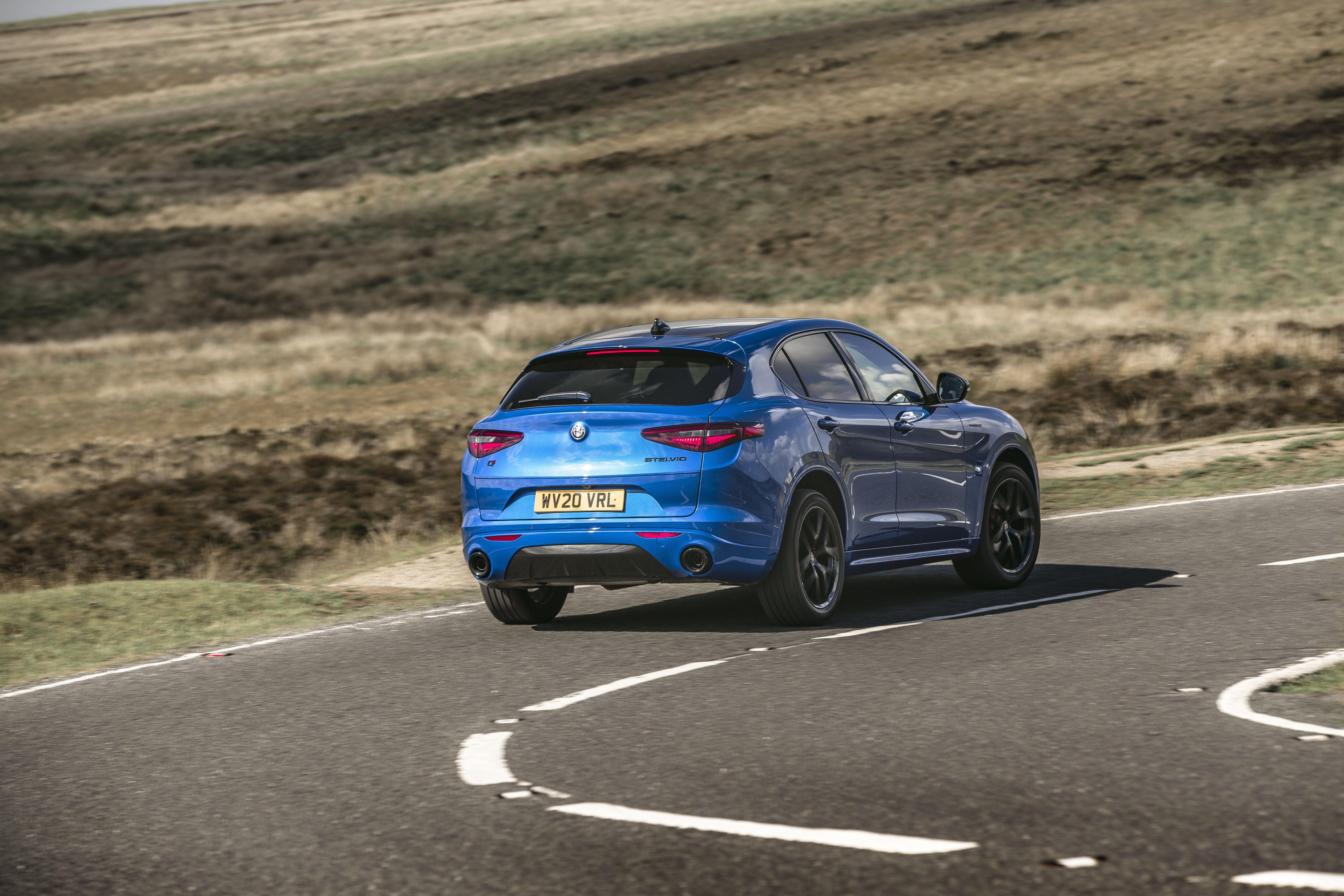 Download 2020 Alfa Romeo Stelvio Veloce - Rear Three-Quarter HD Wallpaper 5184x3456 #11
