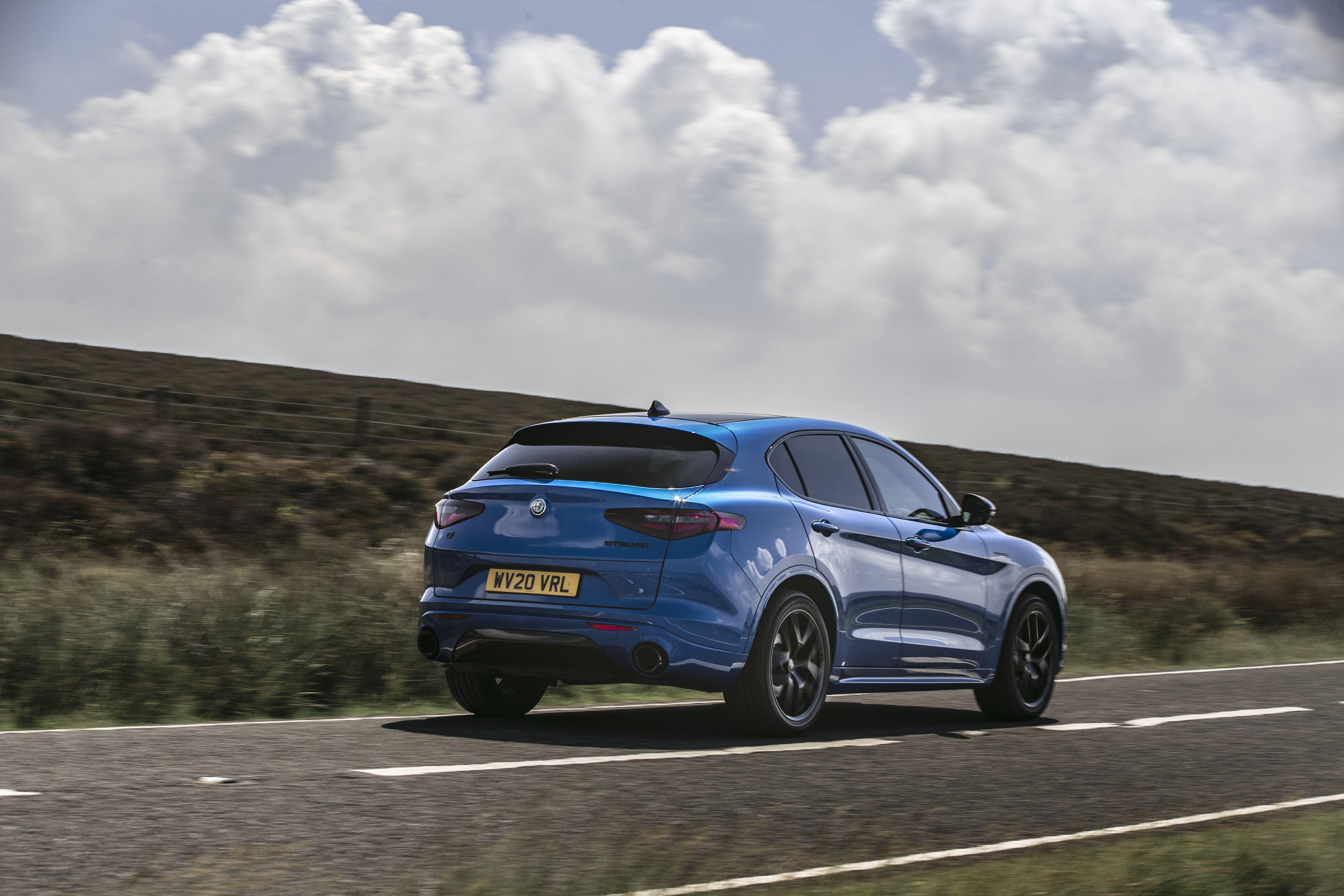 Download 2020 Alfa Romeo Stelvio Veloce - Rear Three-Quarter HD Wallpaper 5184x3456 #12