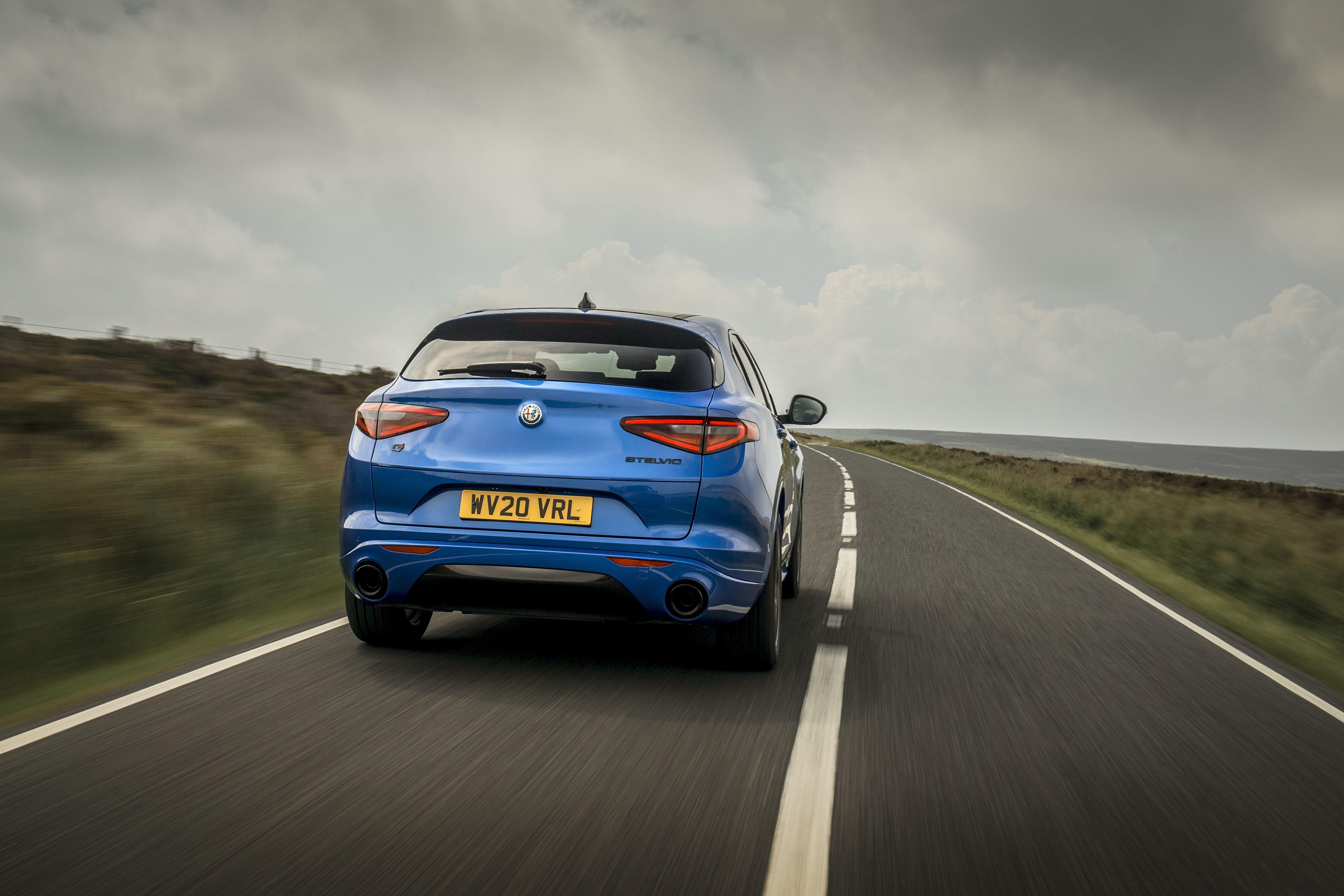 Download 2020 Alfa Romeo Stelvio Veloce - Rear HD Wallpaper 4782x3188 #14