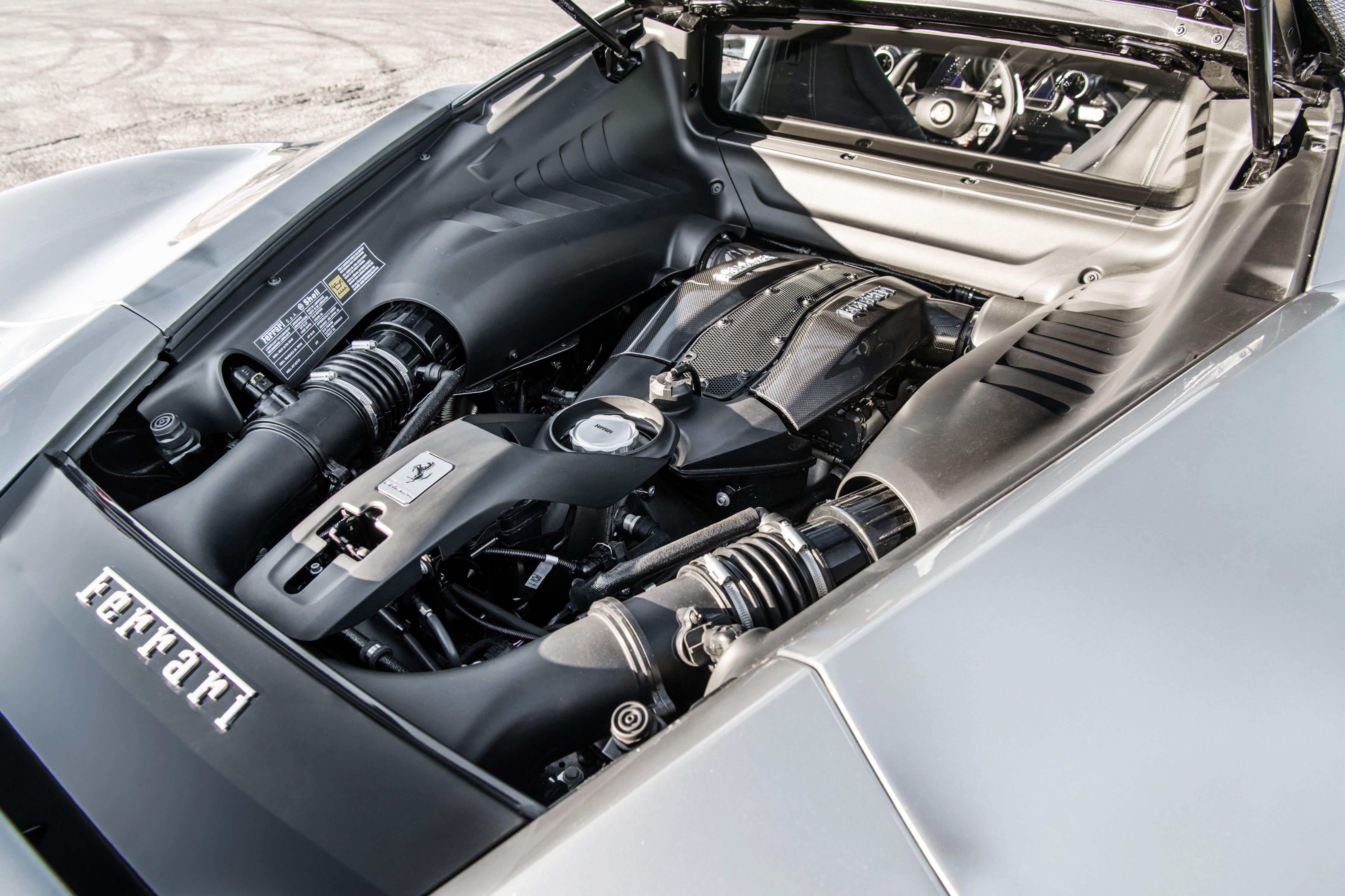 Download 2020 Ferrari F8 Tributo - Engine HD Wallpaper 4500x3000 #23