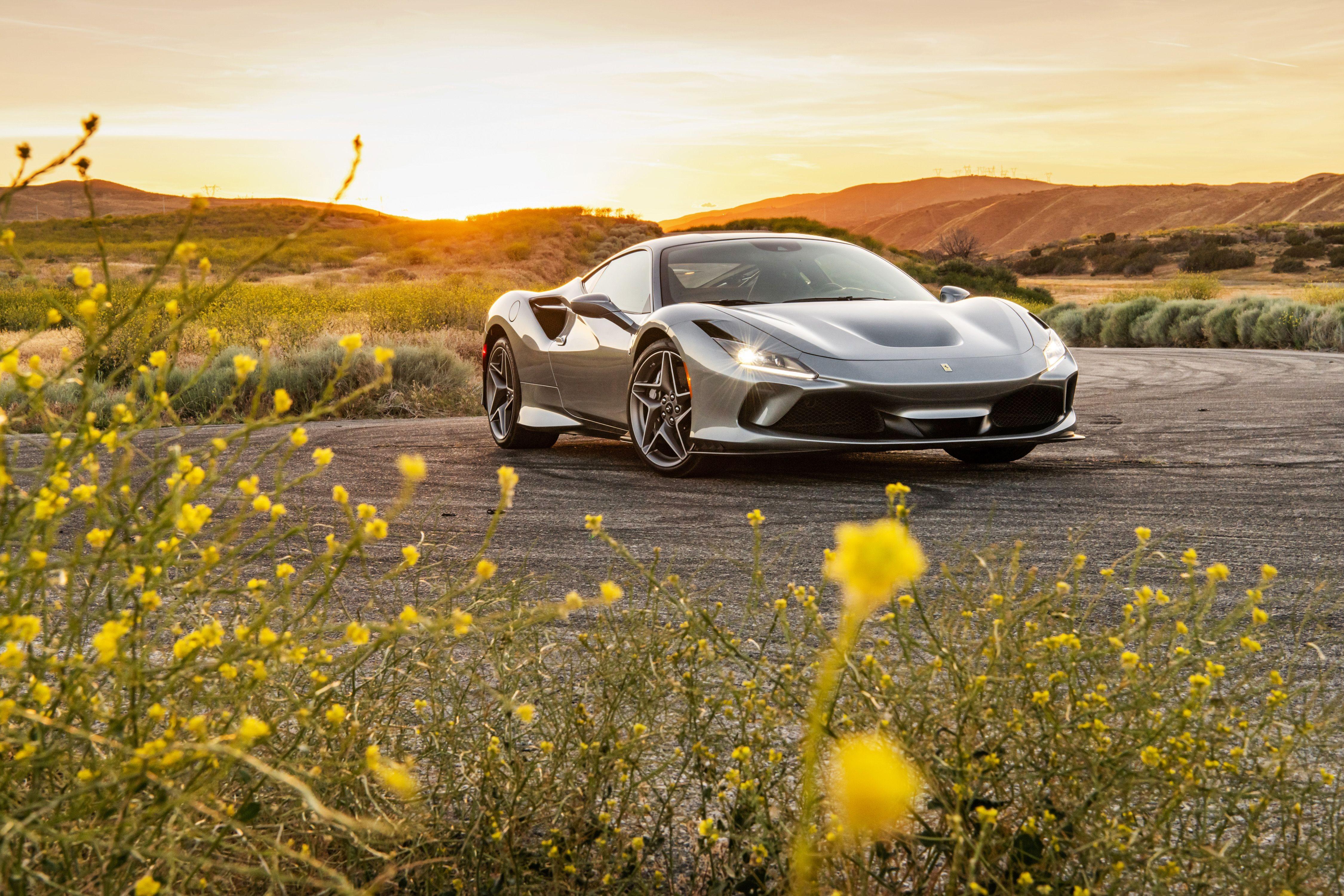 Download 2020 Ferrari F8 Tributo - Front Three-Quarter HD Wallpaper 4500x3000 #7