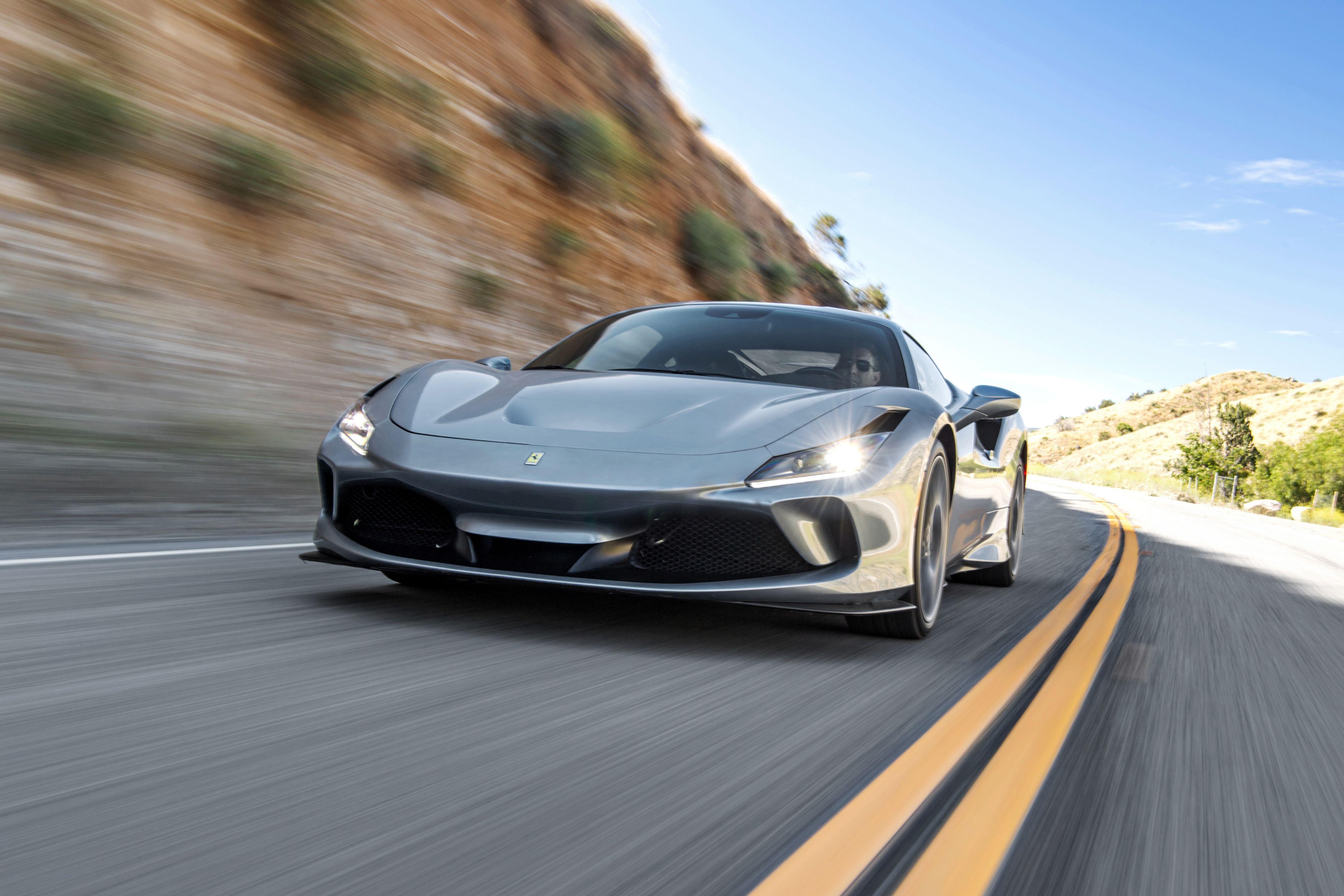 Download 2020 Ferrari F8 Tributo - Front Three-Quarter HD Wallpaper 4500x3000 #1