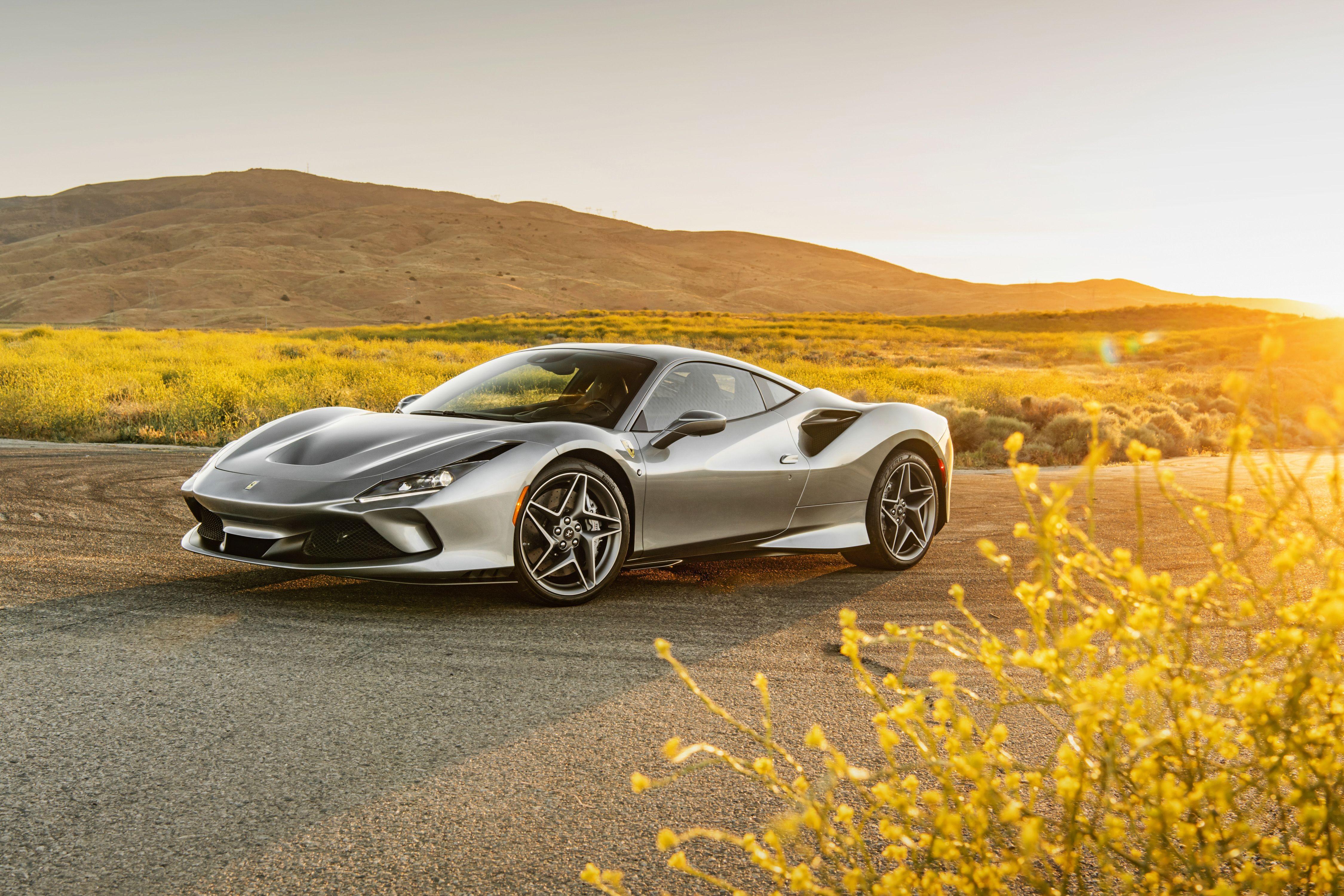 Download 2020 Ferrari F8 Tributo - Front Three-Quarter HD Wallpaper 4500x3000 #8