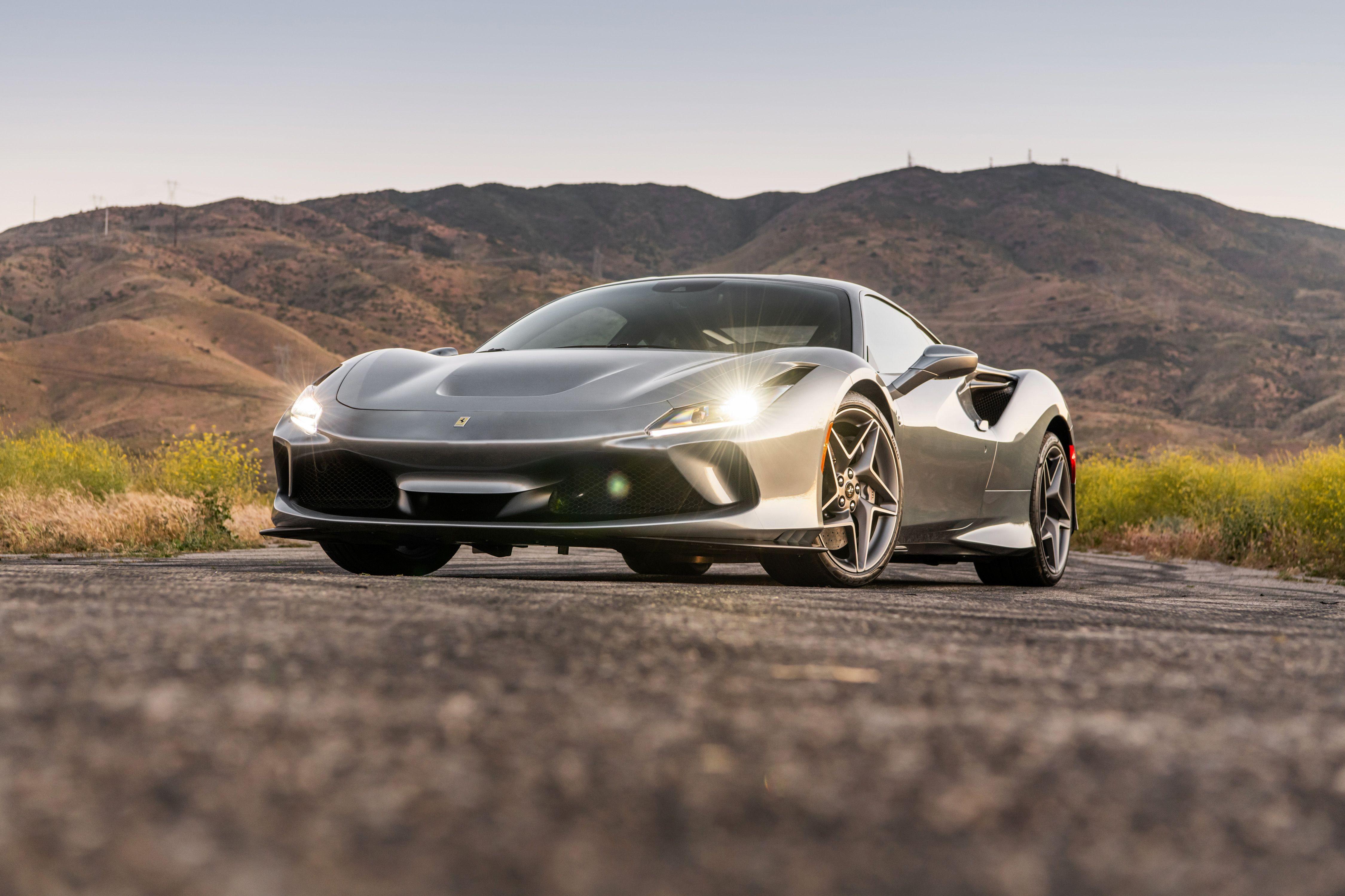 Download 2020 Ferrari F8 Tributo - Front Three-Quarter HD Wallpaper 4500x3000 #13