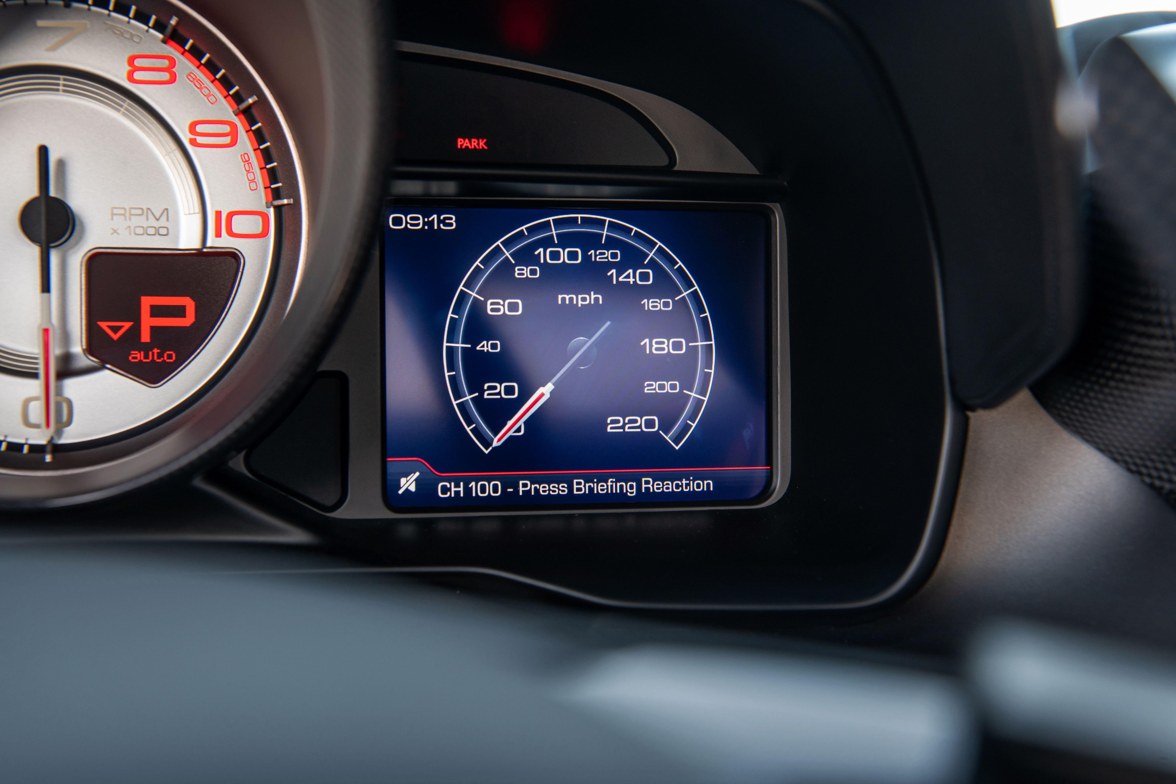 Download 2020 Ferrari F8 Tributo - Instrument Cluster HD Wallpaper 4500x3000 #25