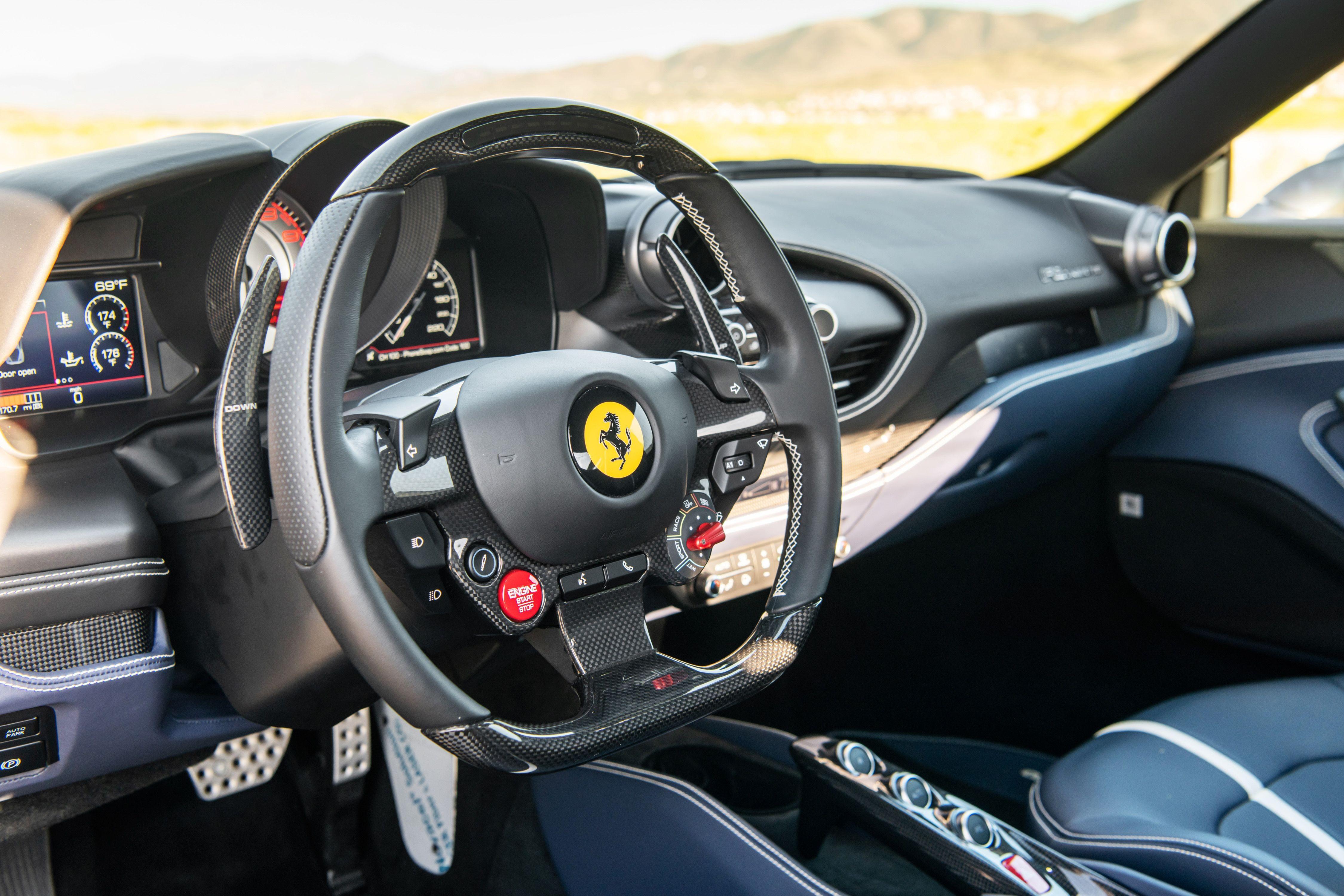 Download 2020 Ferrari F8 Tributo - Interior HD Wallpaper 4500x3000 #24