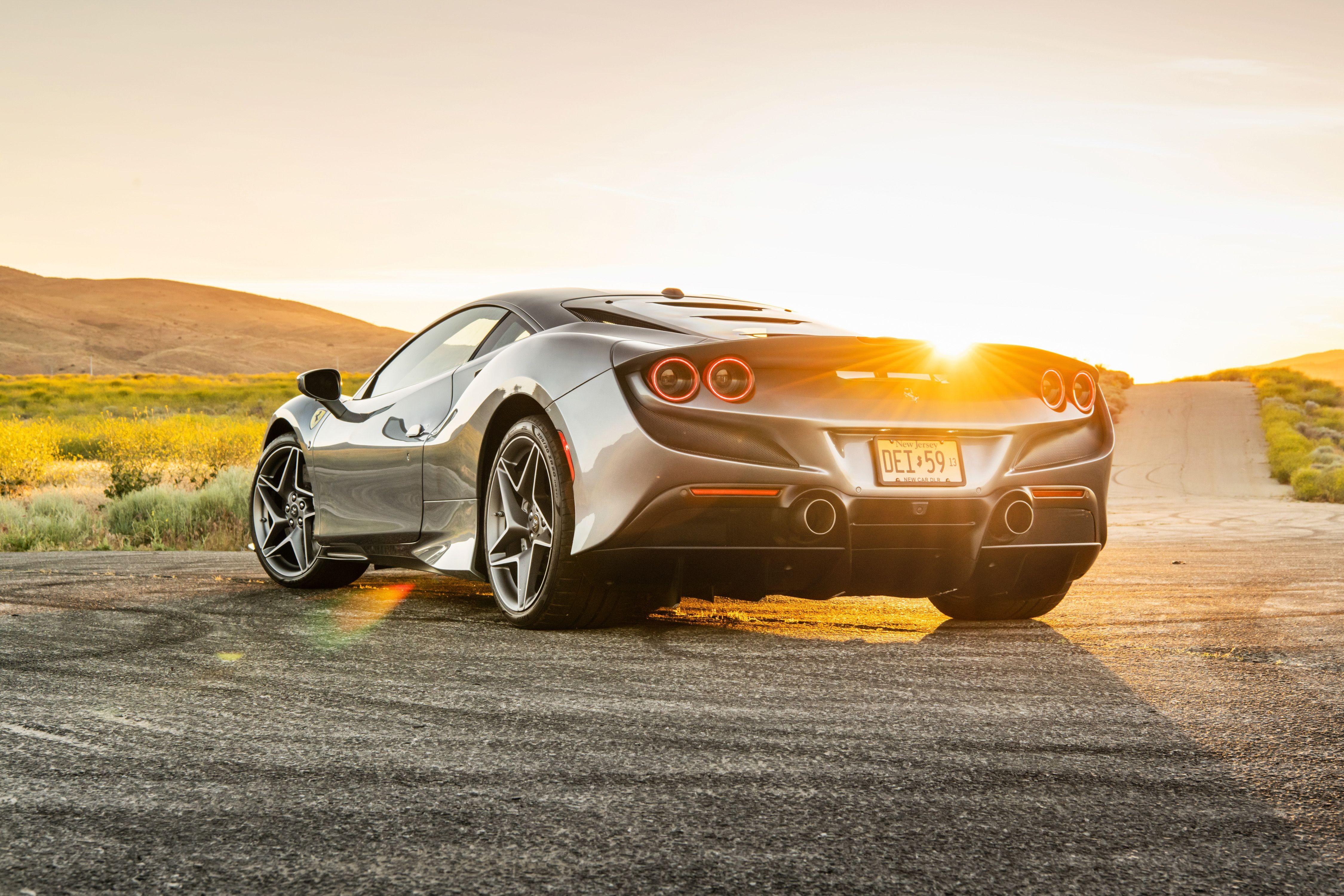 Download 2020 Ferrari F8 Tributo - Rear Three-Quarter HD Wallpaper 4500x3000 #14