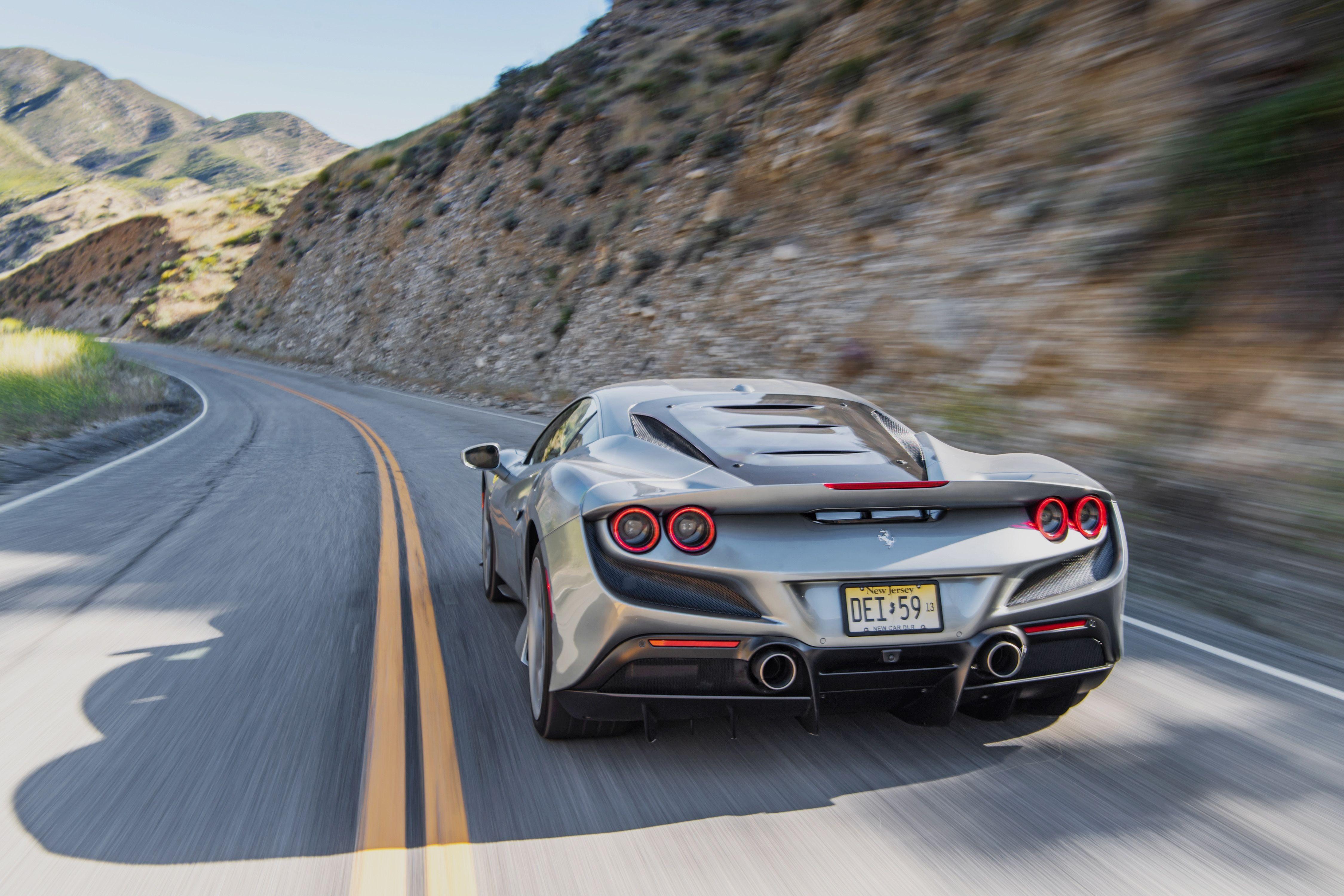 Download 2020 Ferrari F8 Tributo - Rear Three-Quarter HD Wallpaper 4500x3000 #4