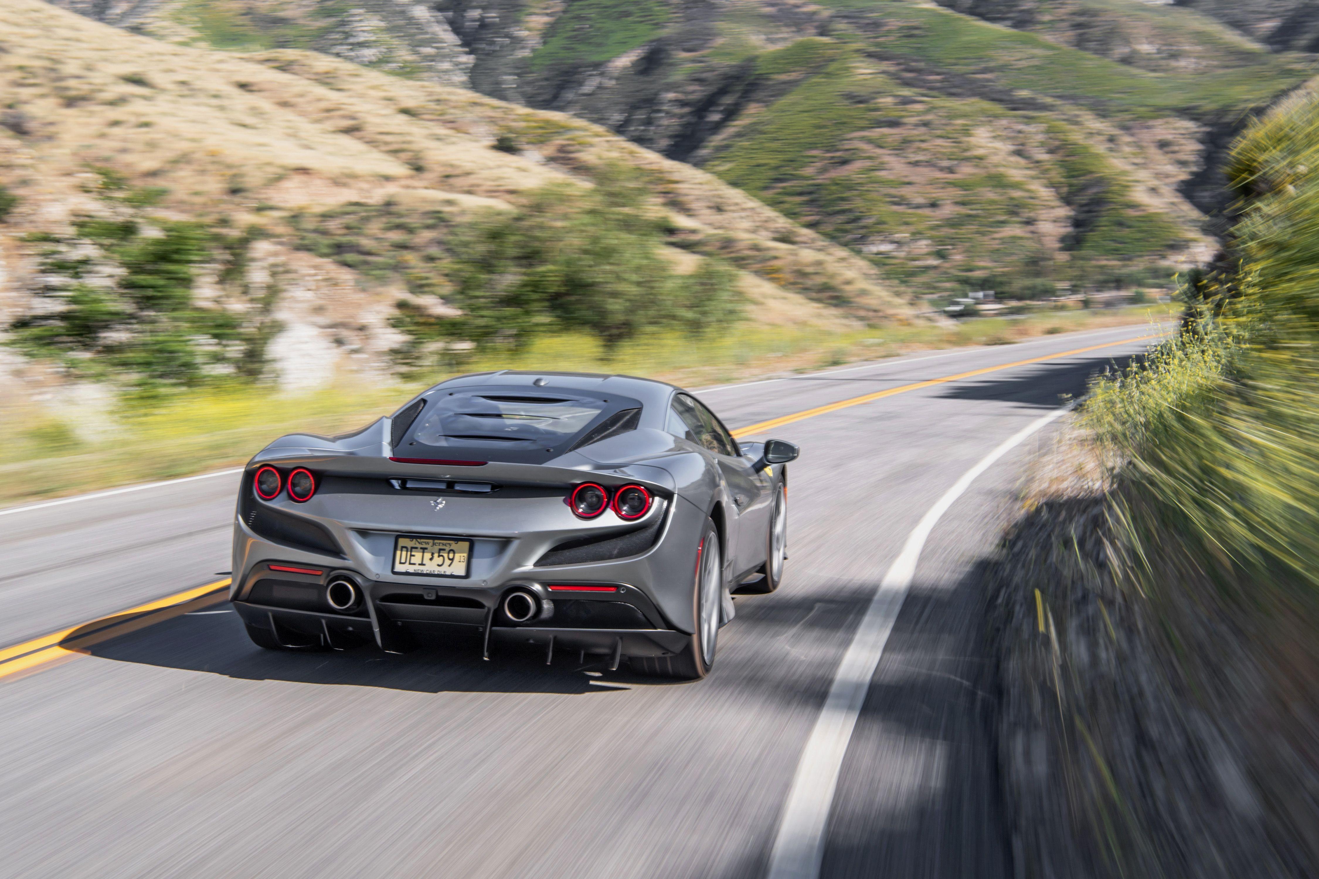 Download 2020 Ferrari F8 Tributo - Rear HD Wallpaper 4500x3000 #5