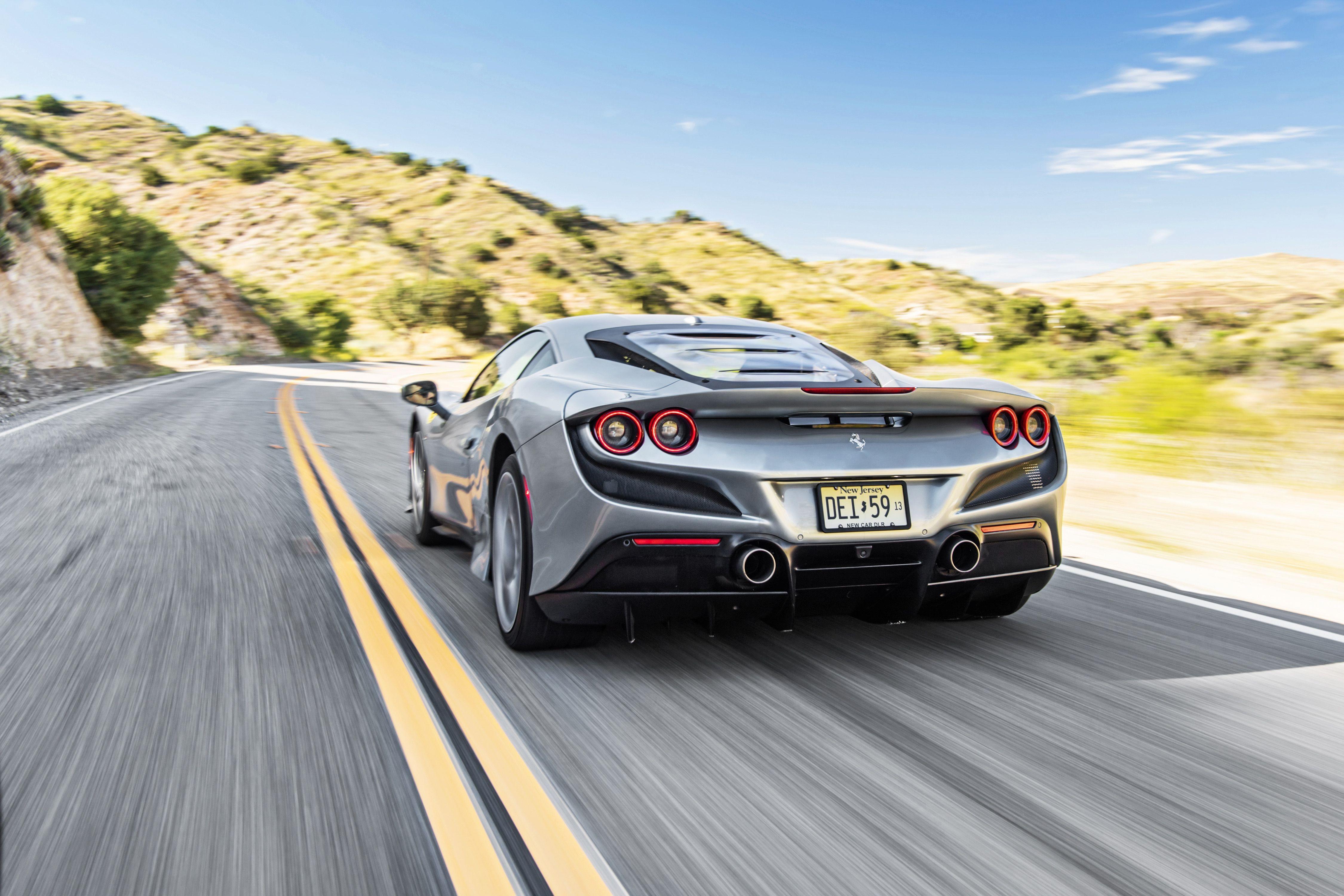 Download 2020 Ferrari F8 Tributo - Rear HD Wallpaper 4500x3000 #6