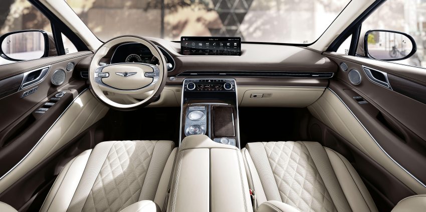 2020 Genesis GV80 - Interior Wallpaper 850x423 #13