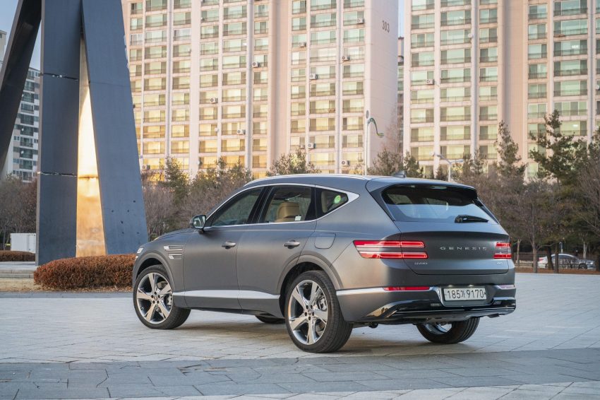 2020 Genesis GV80 - Rear Three-Quarter Wallpaper 850x566 #11
