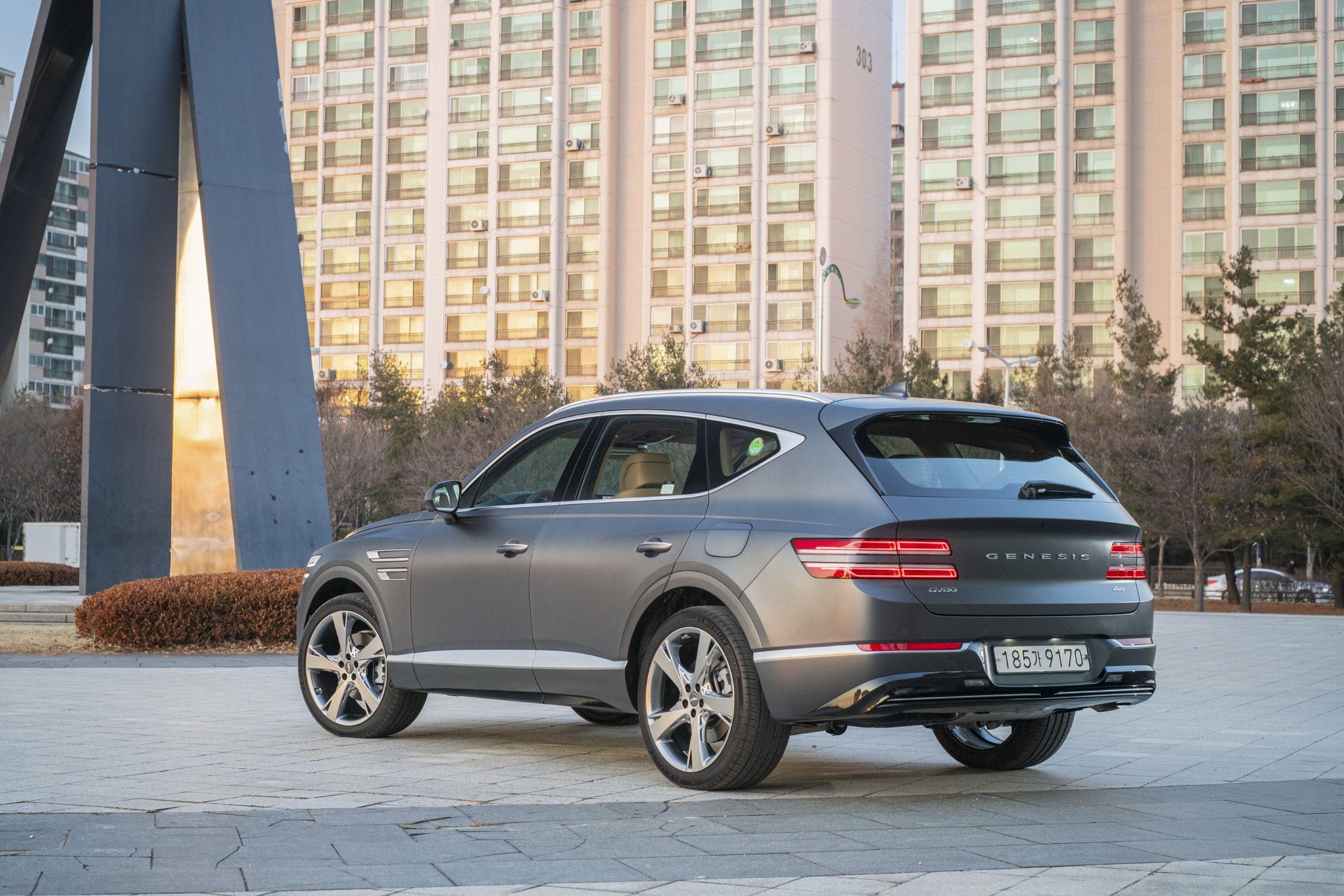 Download 2020 Genesis GV80 - Rear Three-Quarter HD Wallpaper 2800x1866 #11
